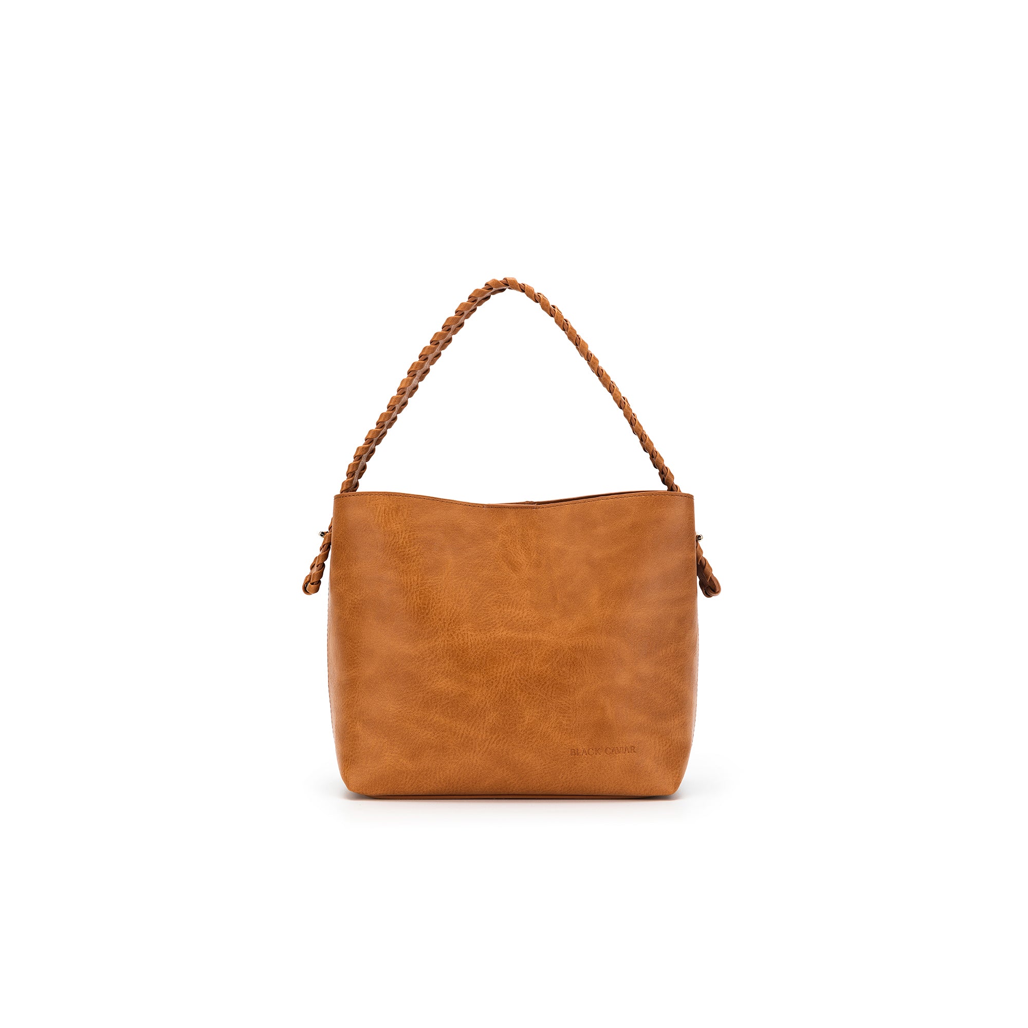 Capella Tan 3 Compartment Shoulder / Crossbody Bag