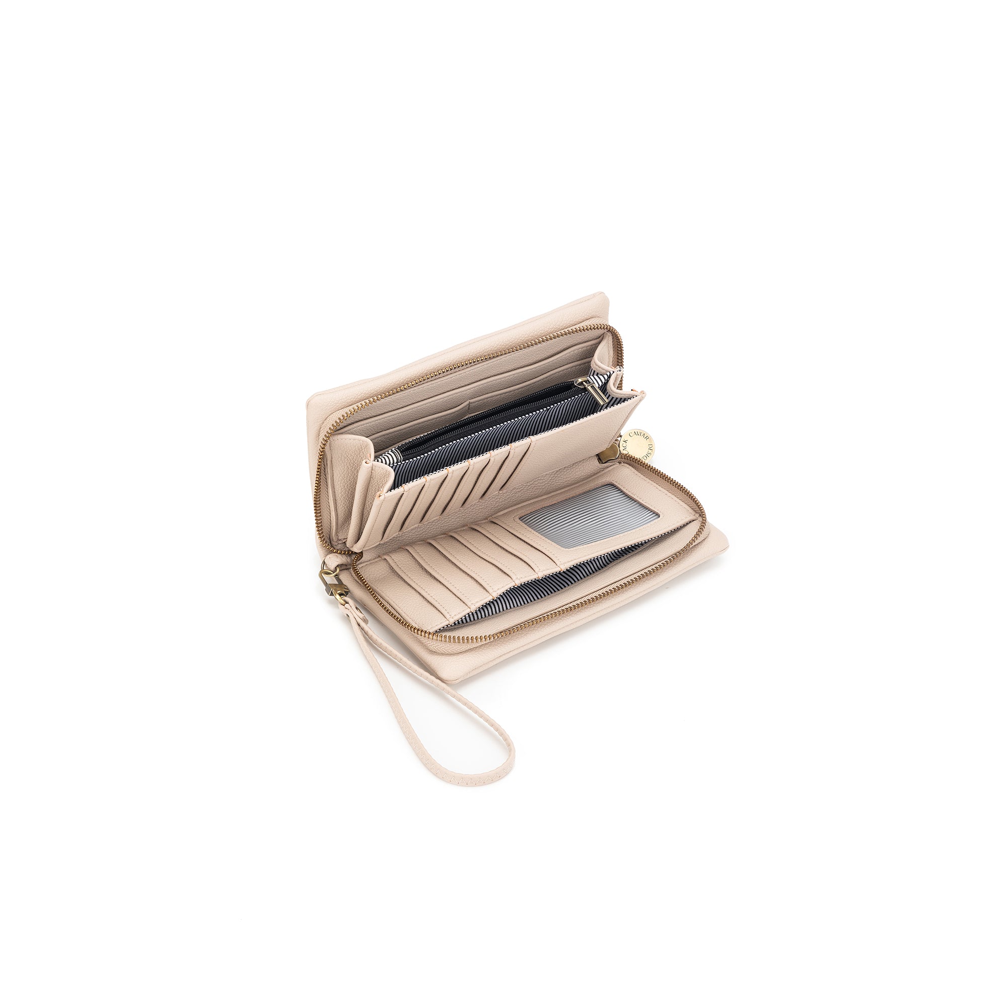 Sky Oatmeal Crossbody Phone Wallet