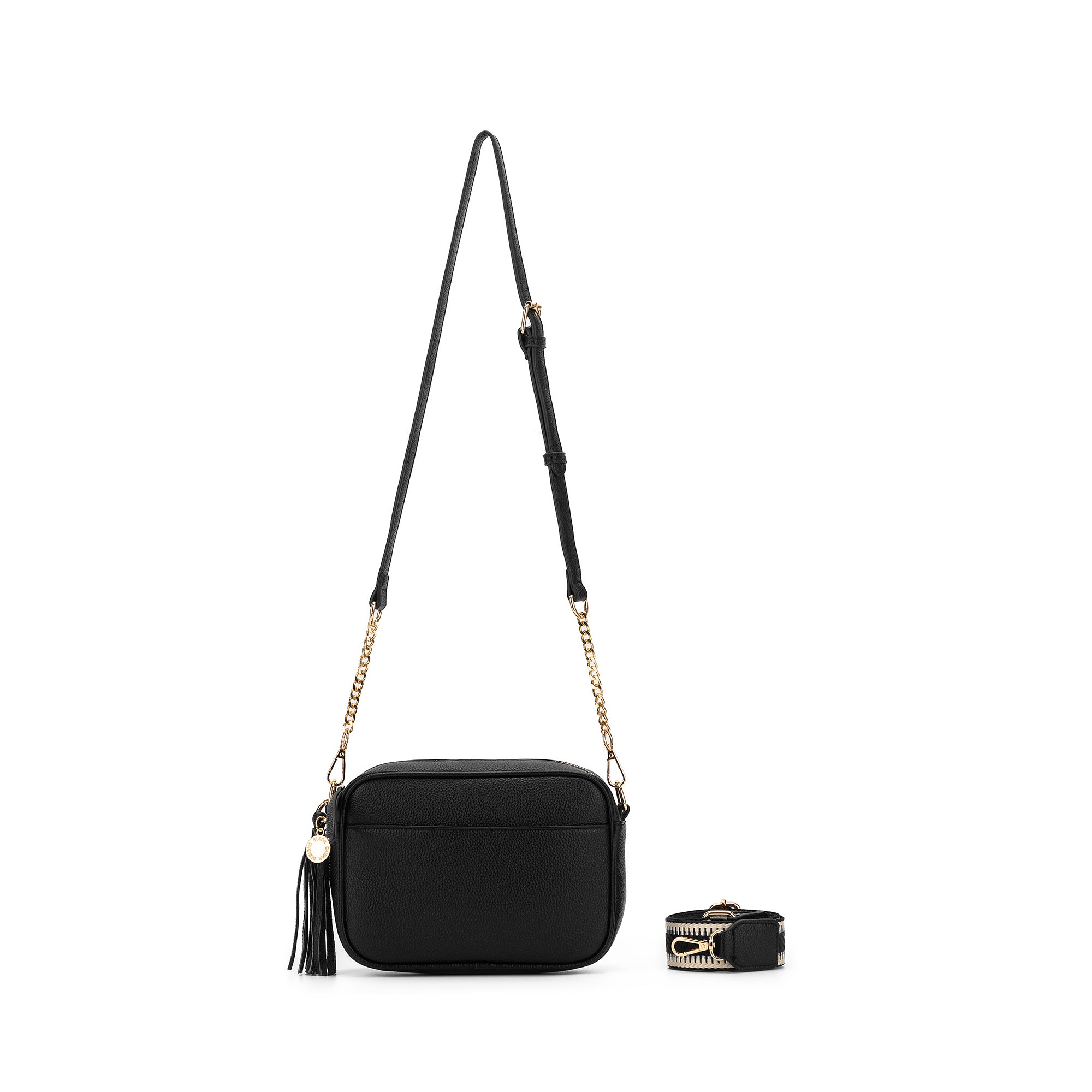 Indie Black Crossbody Bag- Back In Sept Pre Order