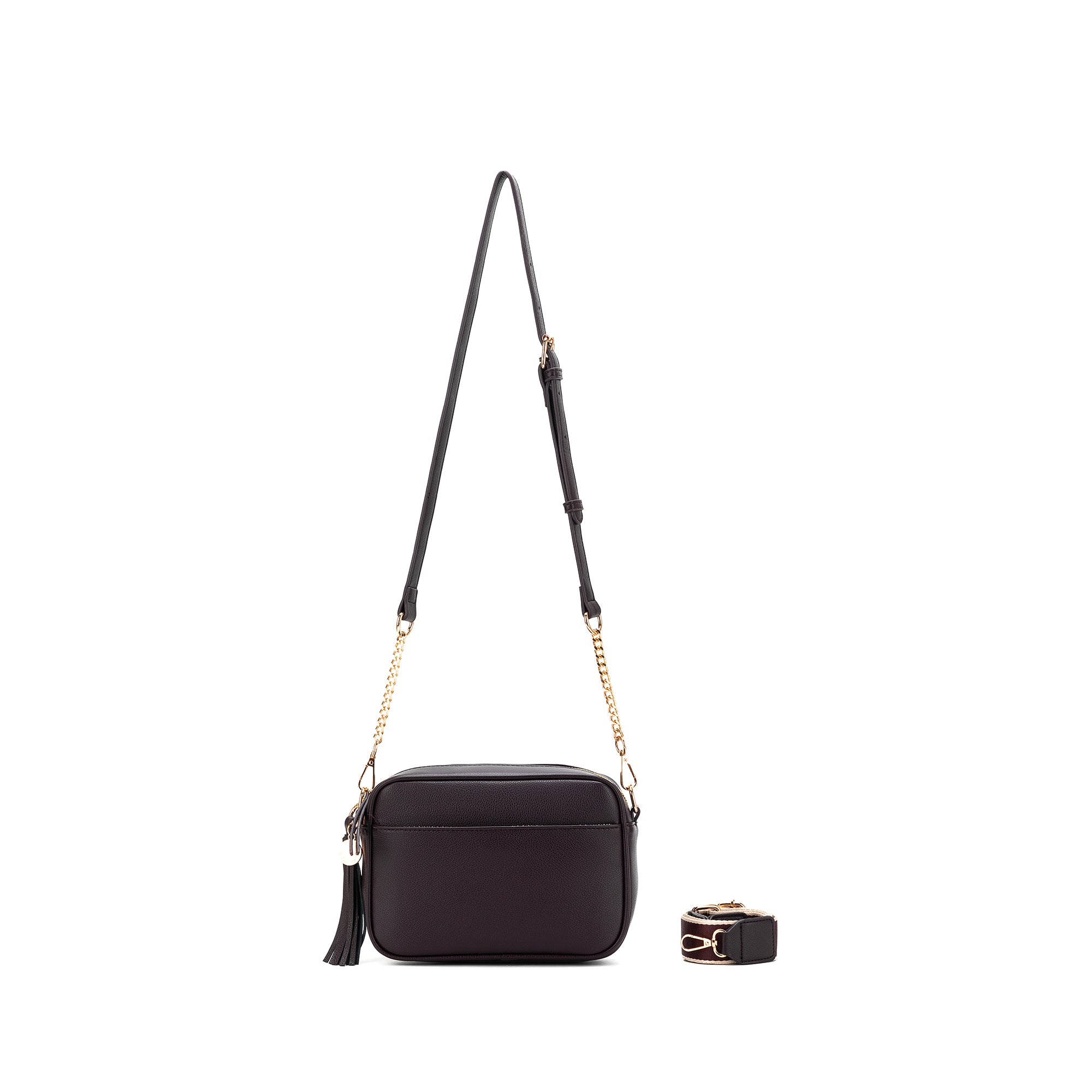 Indie Aubergine Crossbody Bag