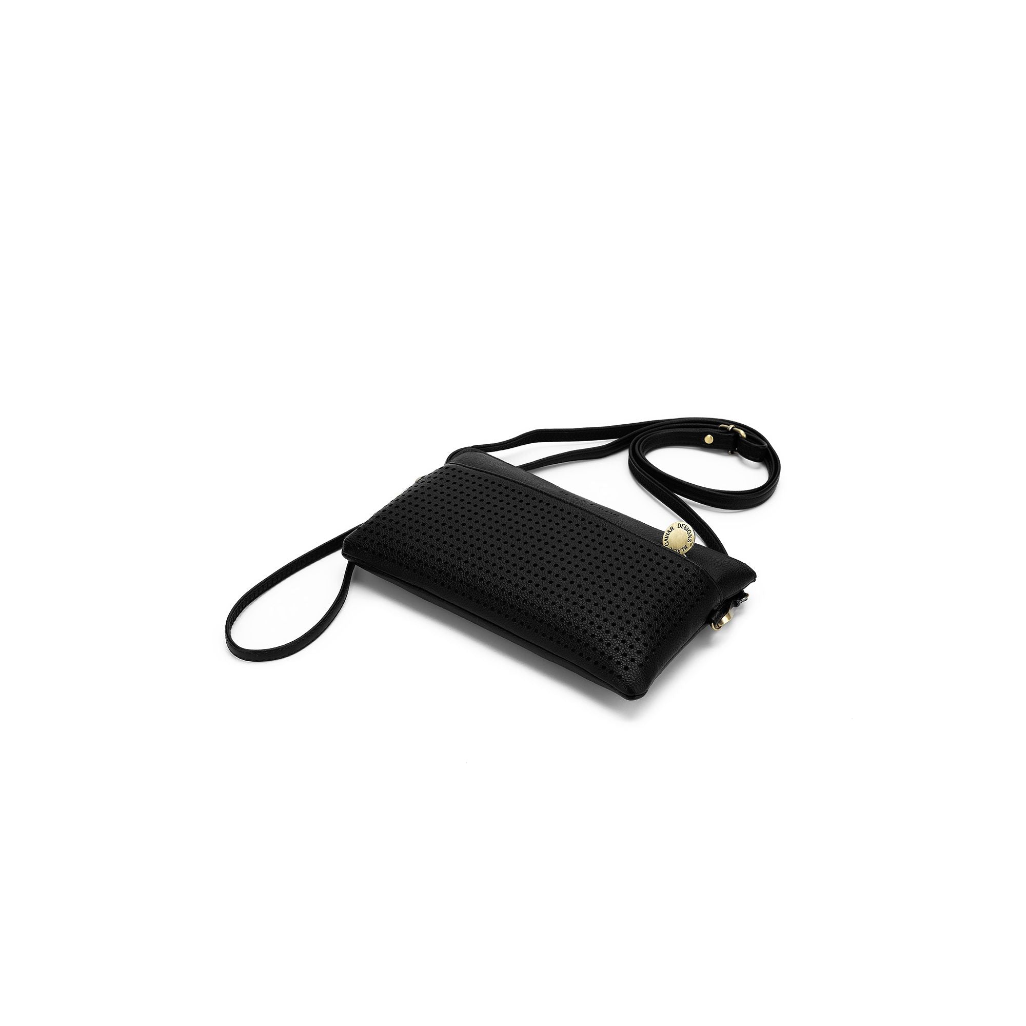 Nina Black Crossbody/Clutch