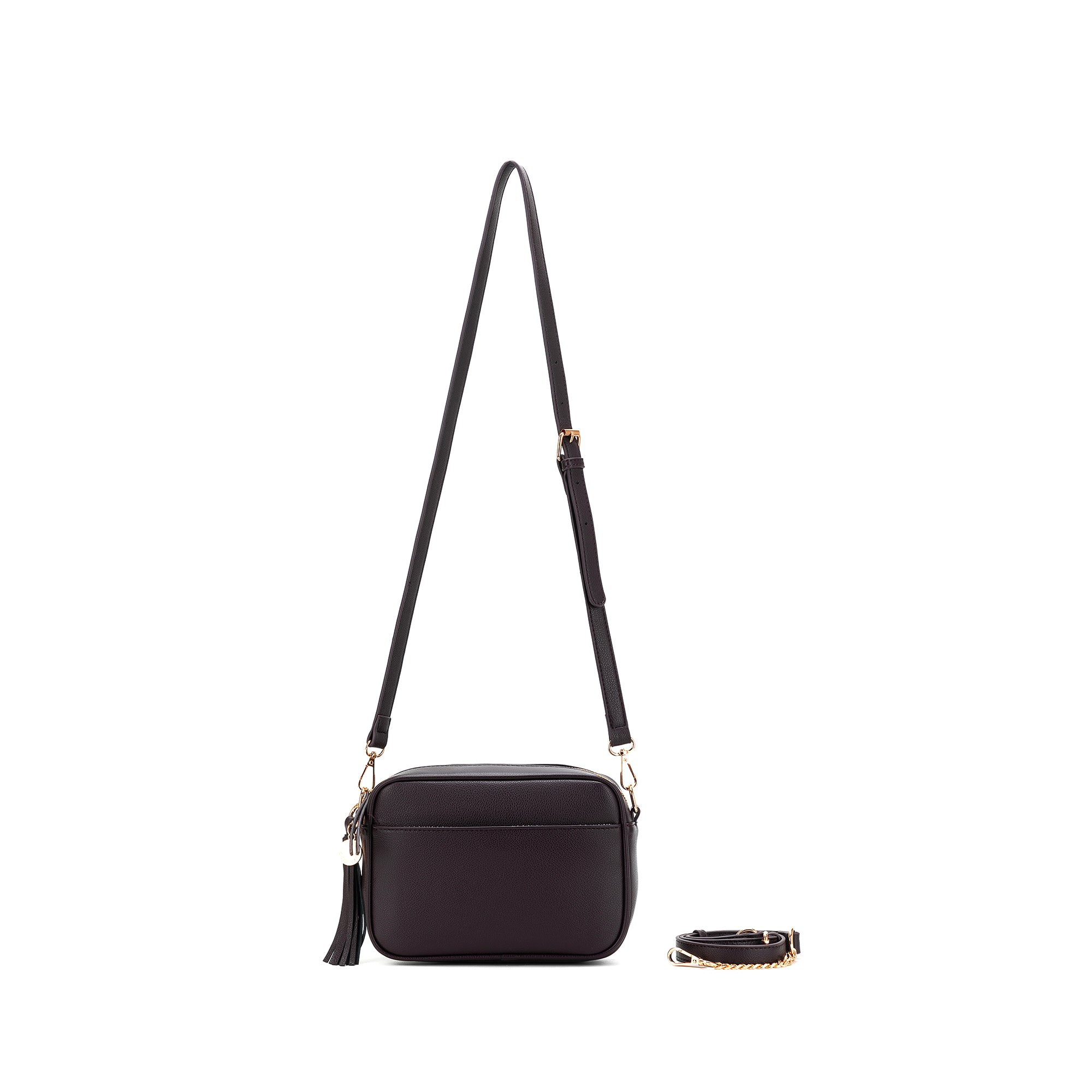 Indie Aubergine Crossbody Bag