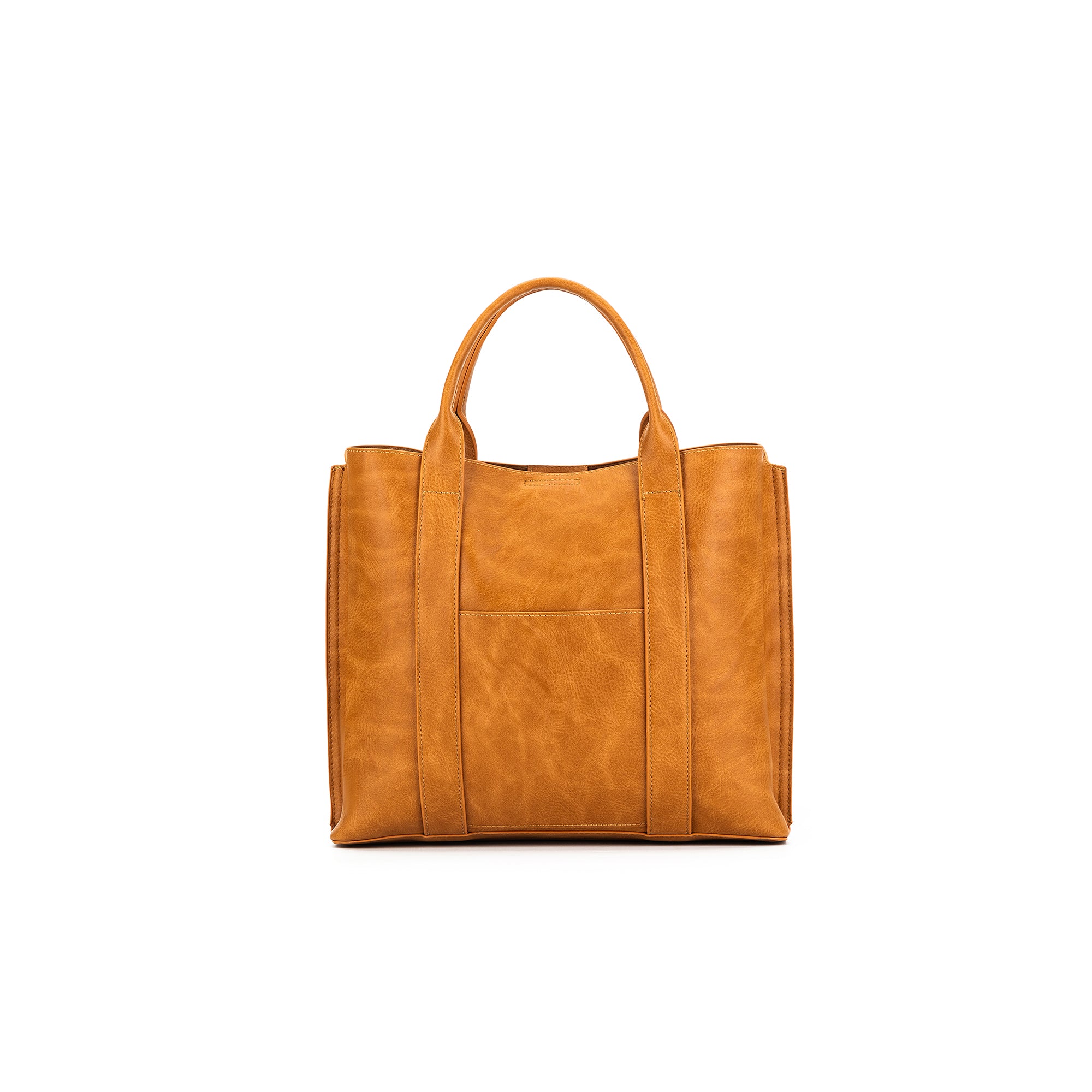 Margaux Tan 2 Piece Laptop Top Handle Bag