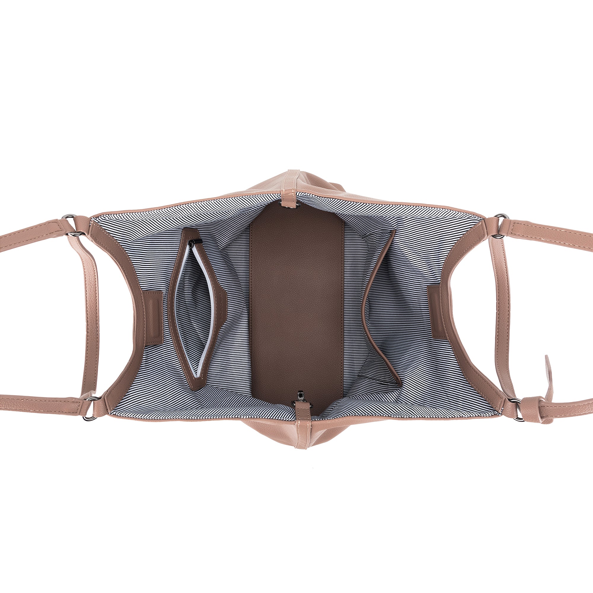 Cielo Mocha 3 Piece Handbag Tote