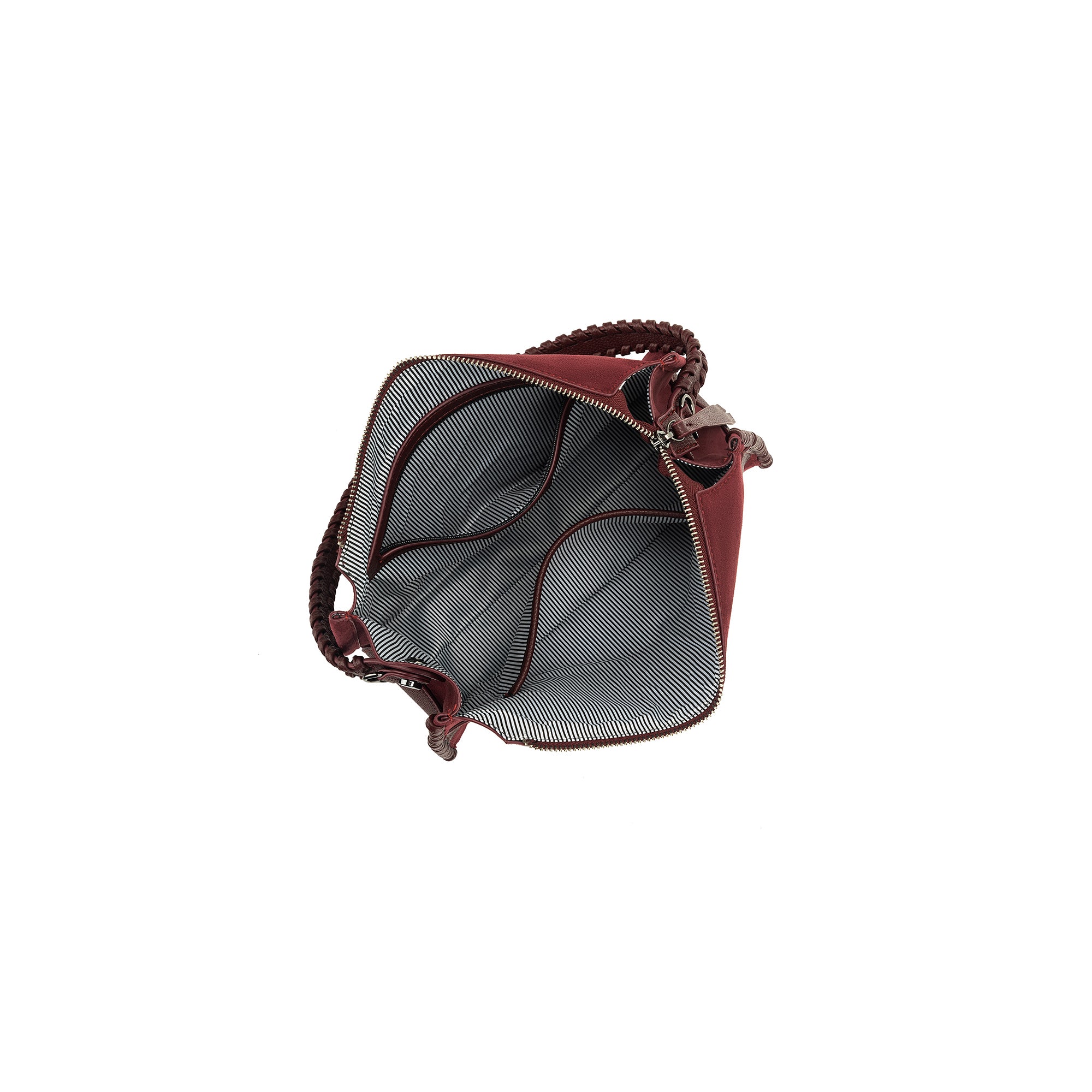 Sandie Burgundy Shoulder Crossbody