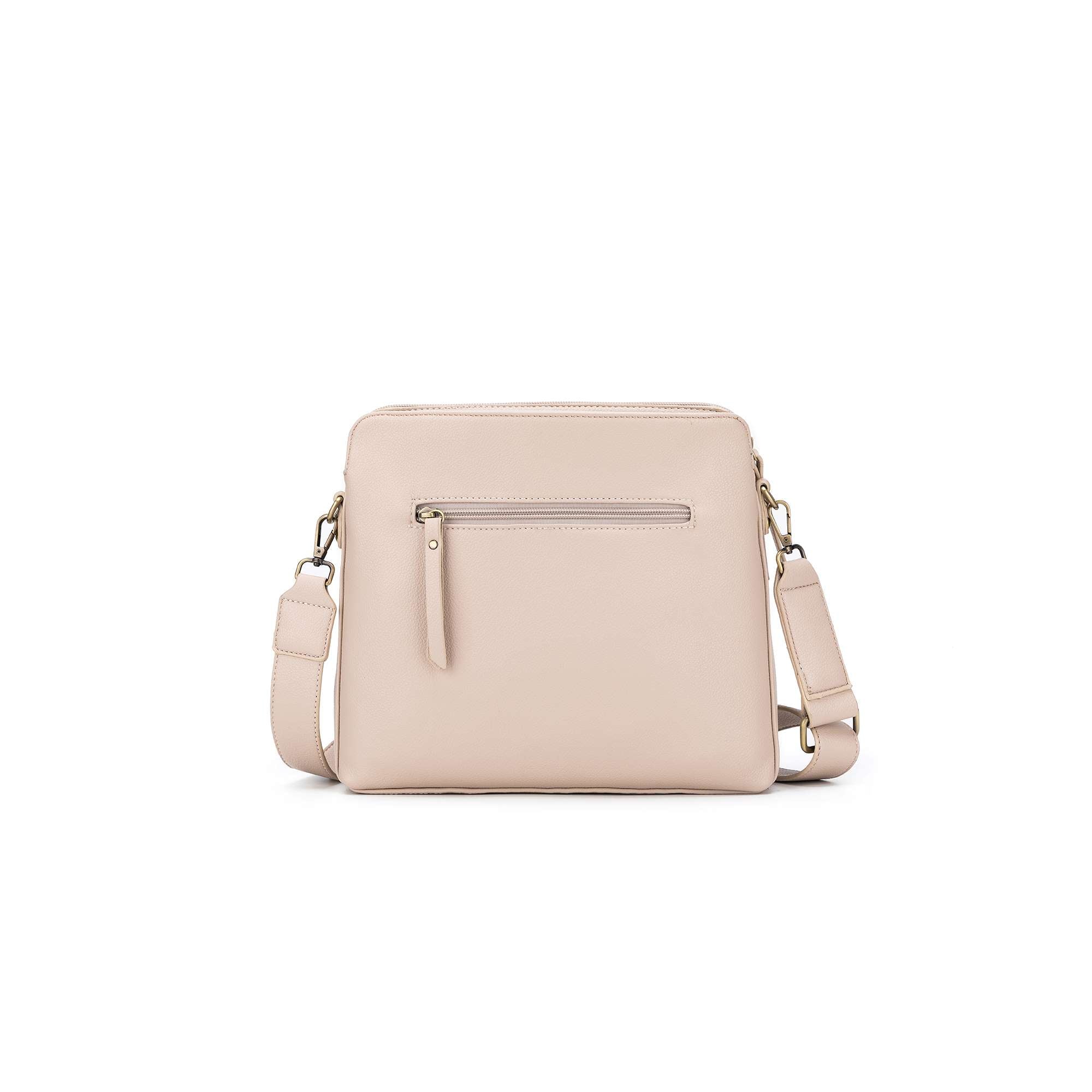 Paige Oatmeal Crossbody Bag