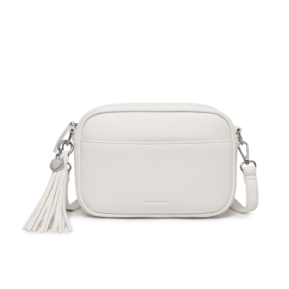 Indie White Crossbody Bag
