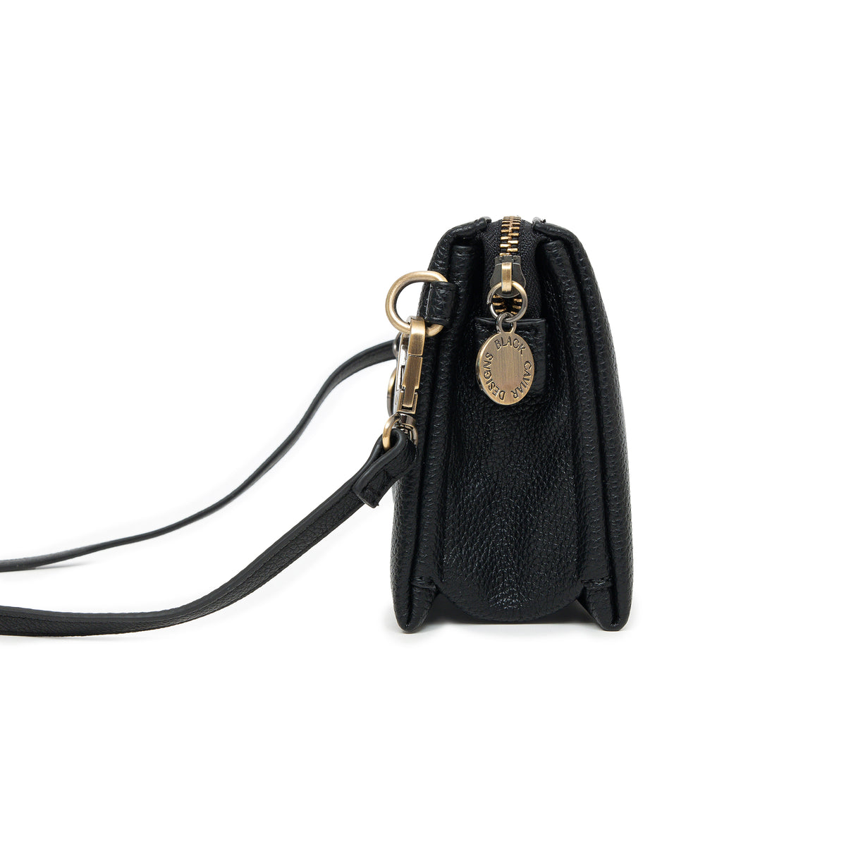 Edie Black Crossbody Bag