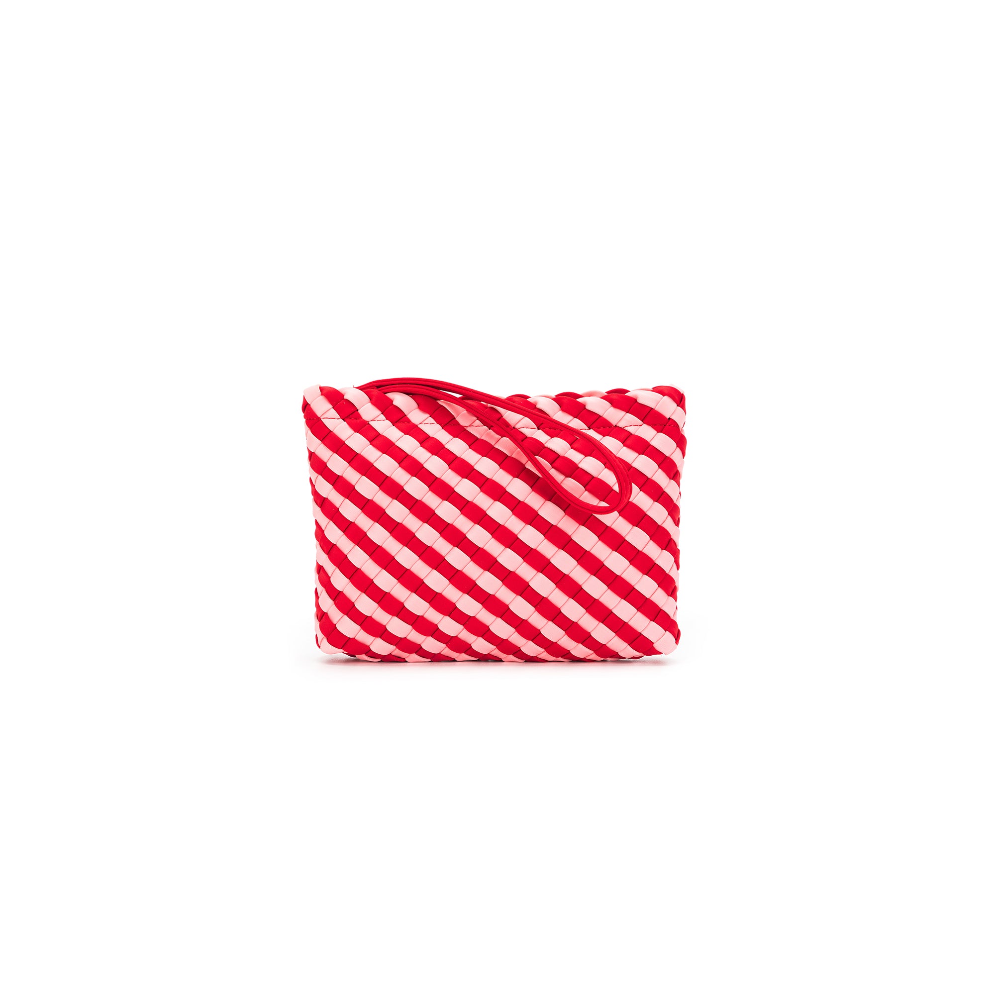 Bahama Pink/Red Large 2 Piece Woven Tote
