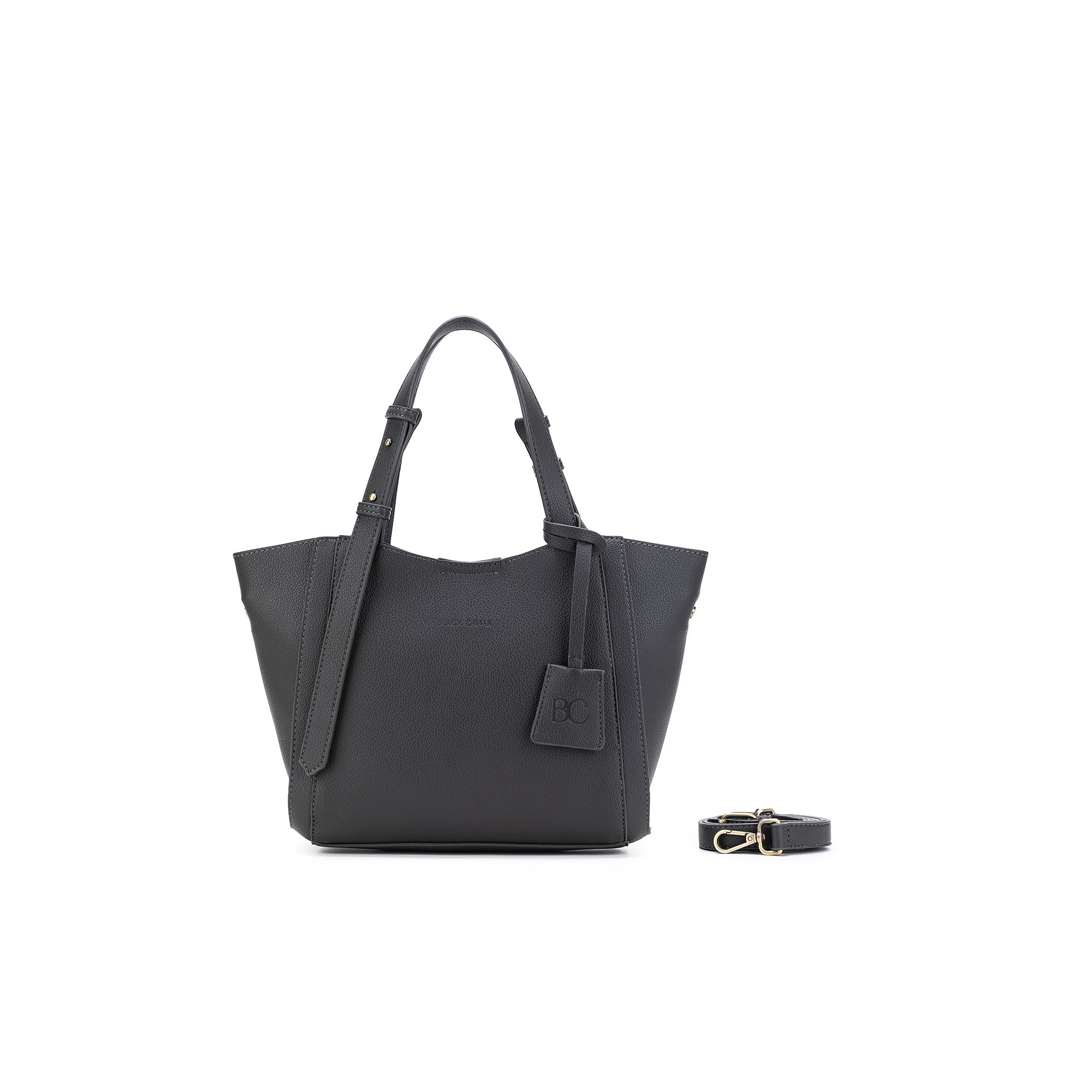 Mini Lauren Grey 3 Piece Compartment Handbag