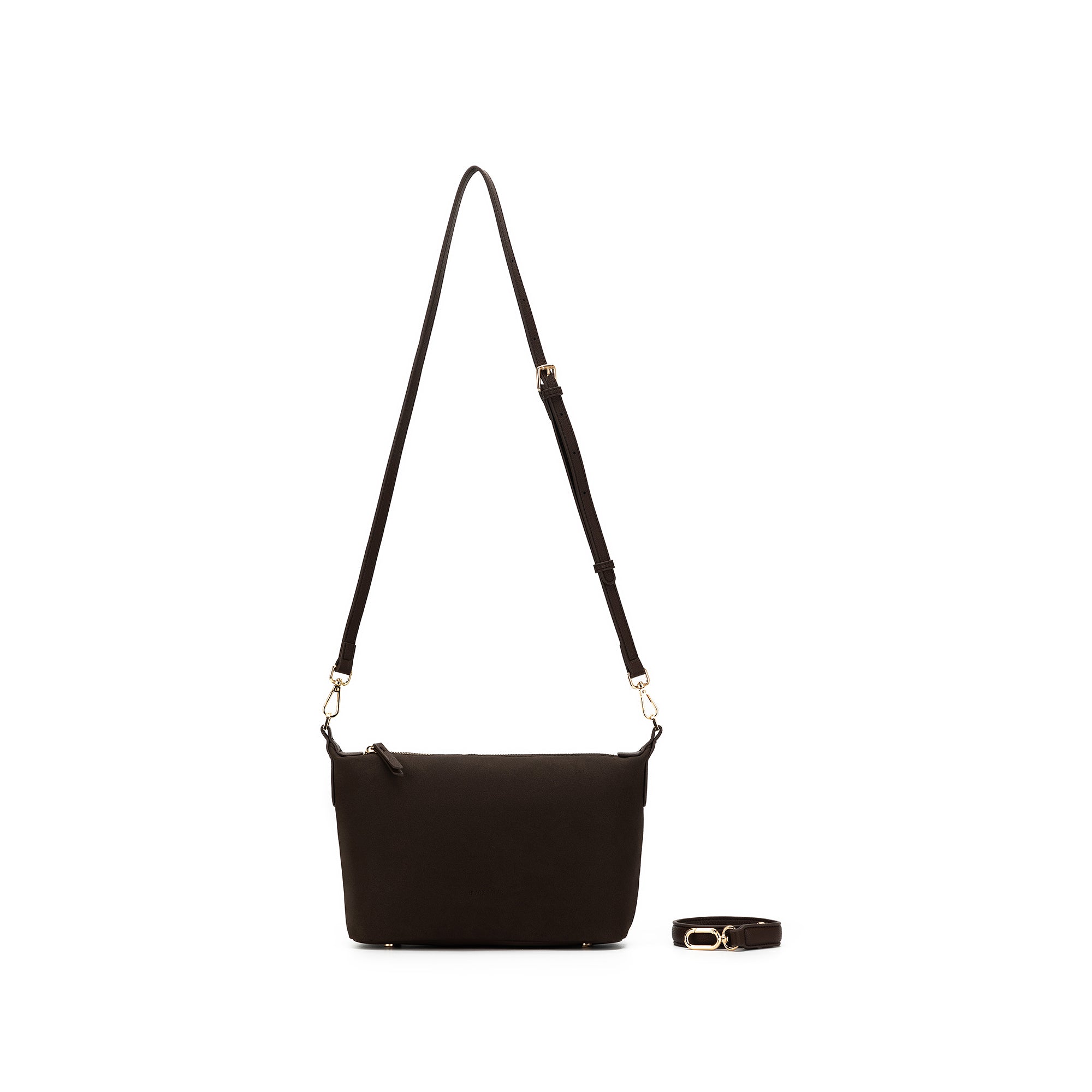 Robin Coco Suede Top Handle Crossbody Bag