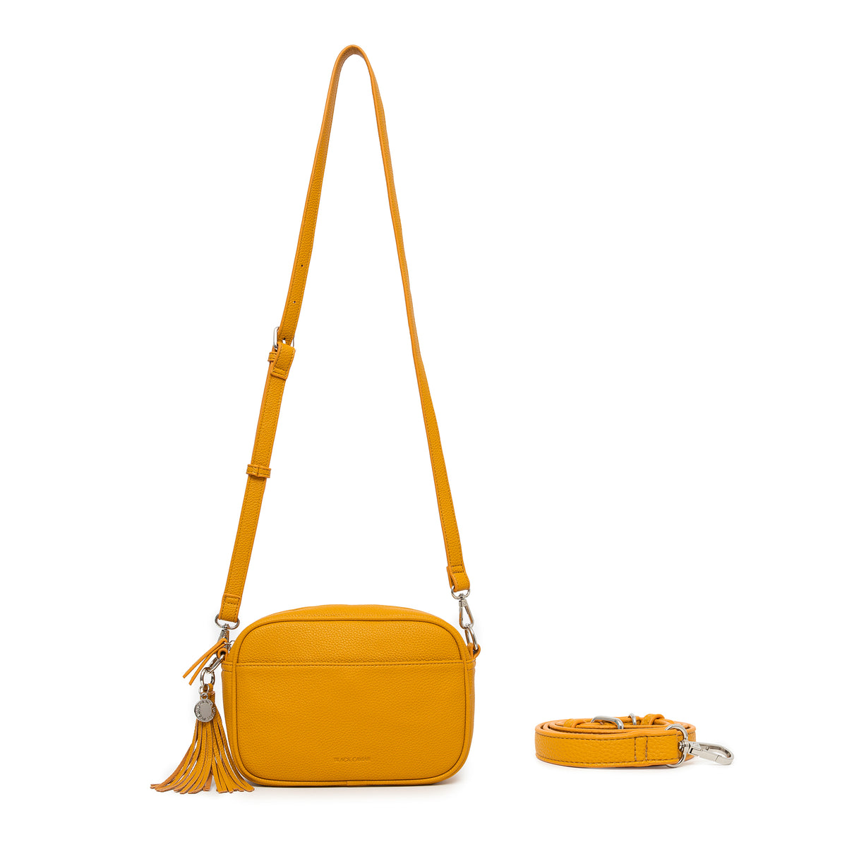 Indie Mustard Crossbody Bag