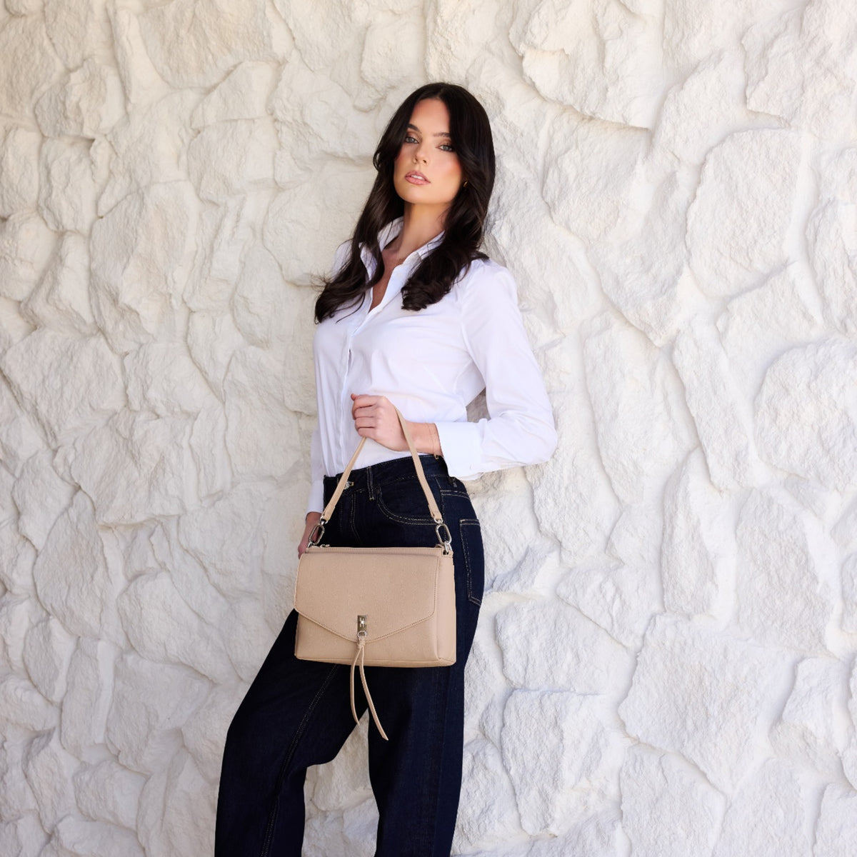 Becky Biscuit Shoulder & Crossbody Bag