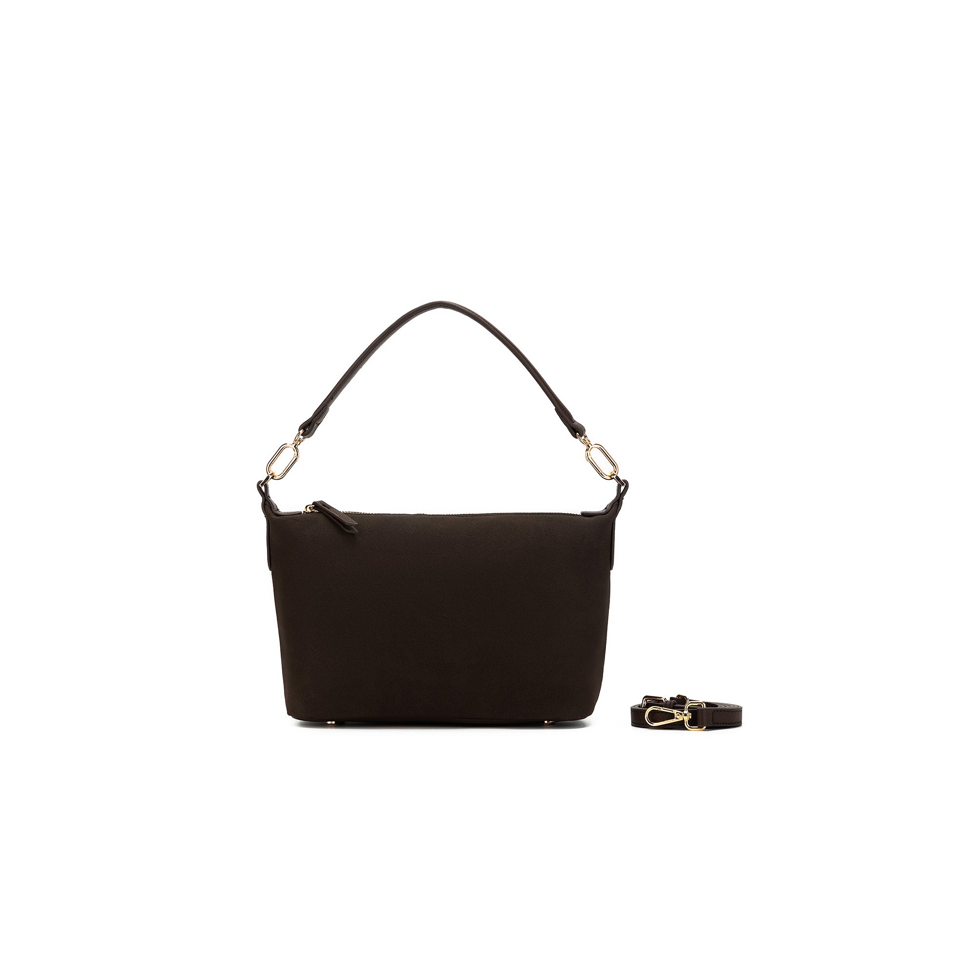 Robin Coco Suede Top Handle Crossbody Bag