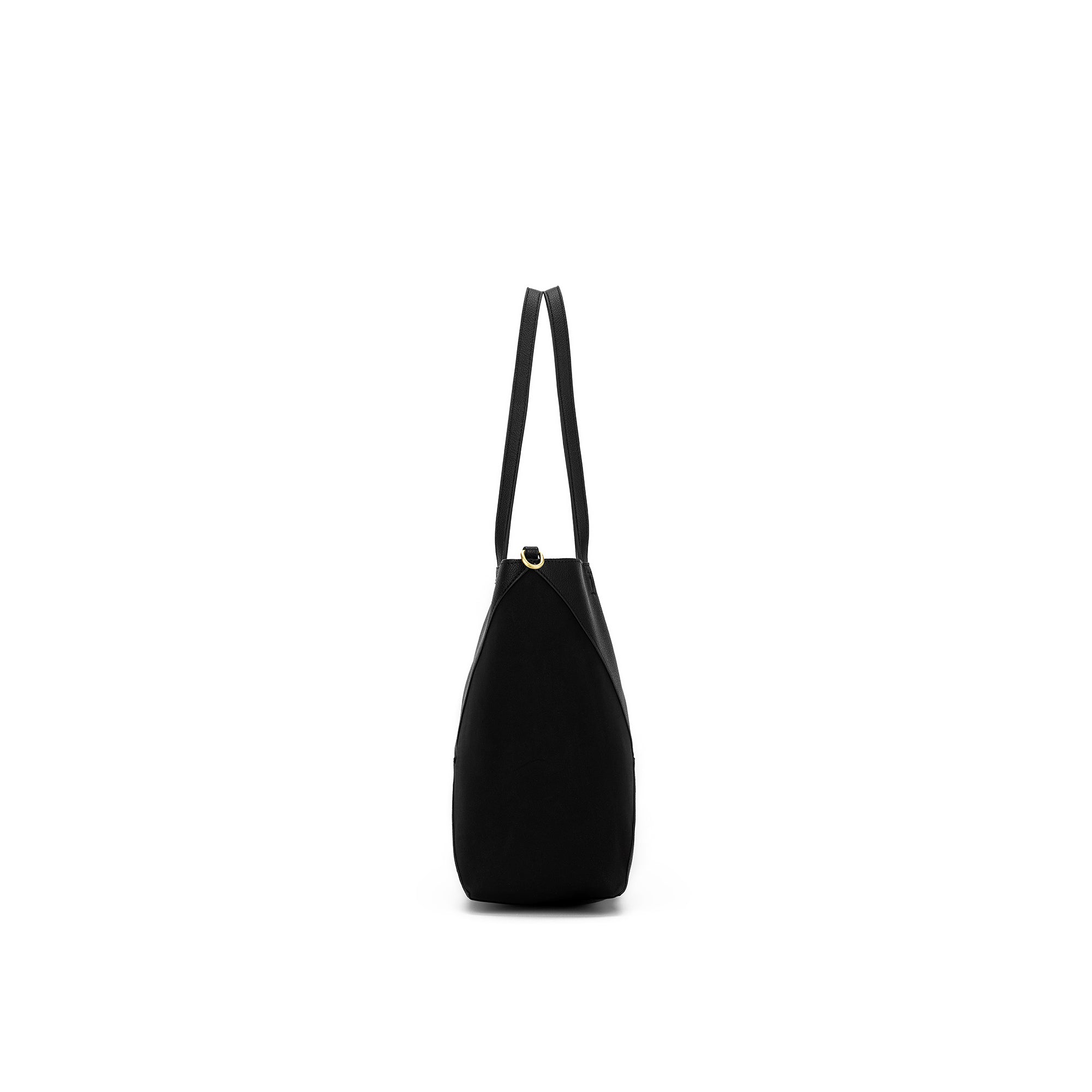Renee Black 3 Piece Suedette Handbag