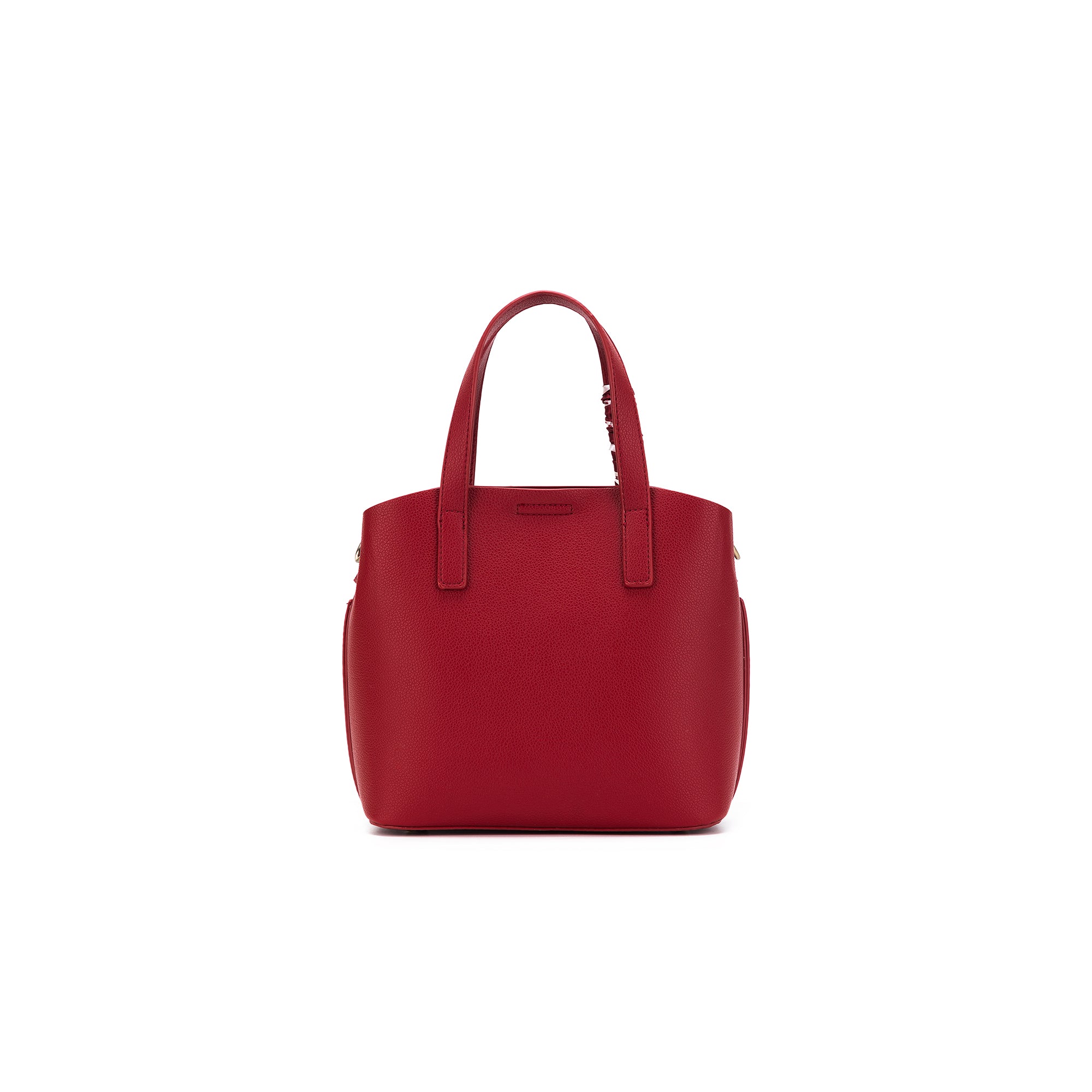 Amelie Deep Red 2 Piece Top Handle Bag