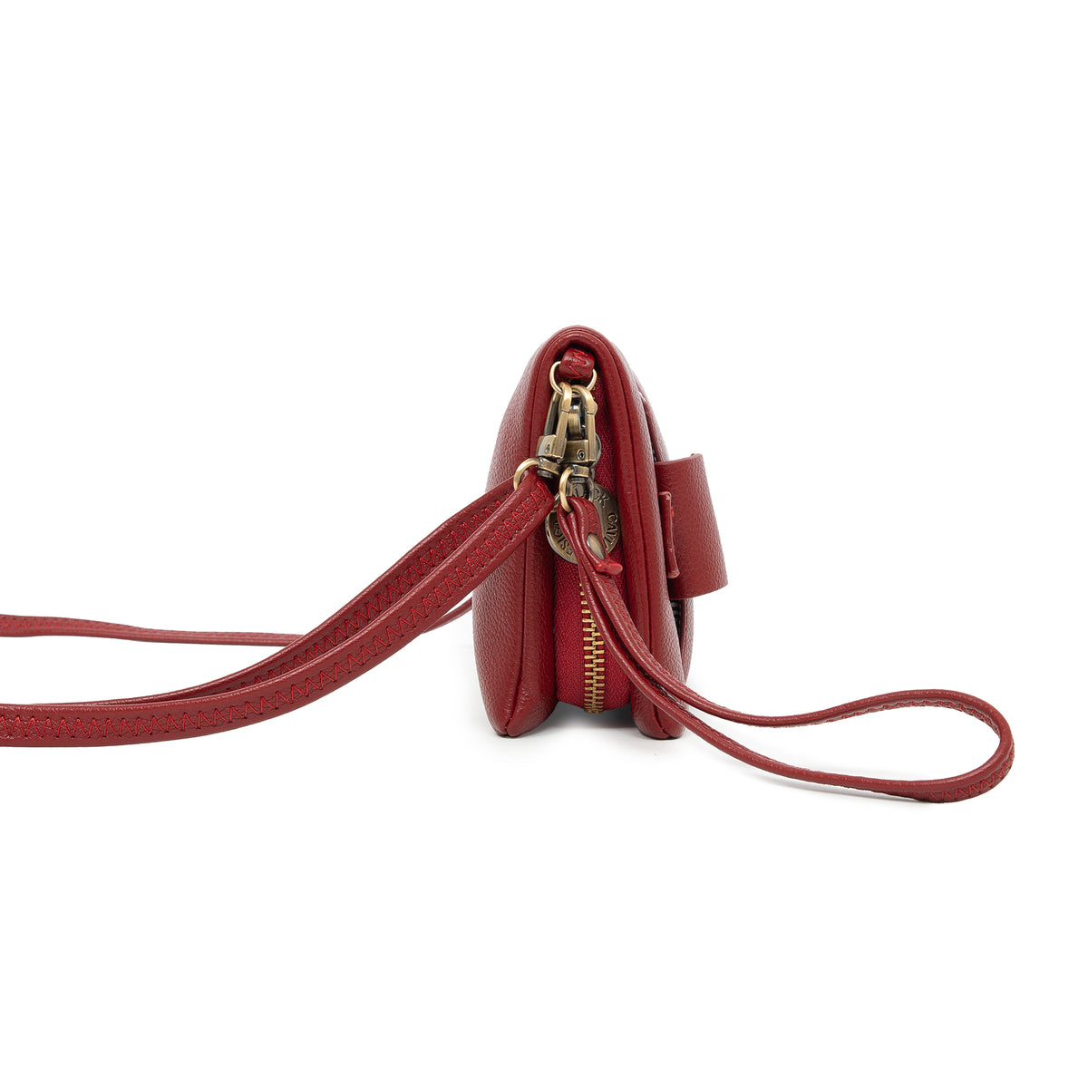 Mavie Red Crossbody Wallet