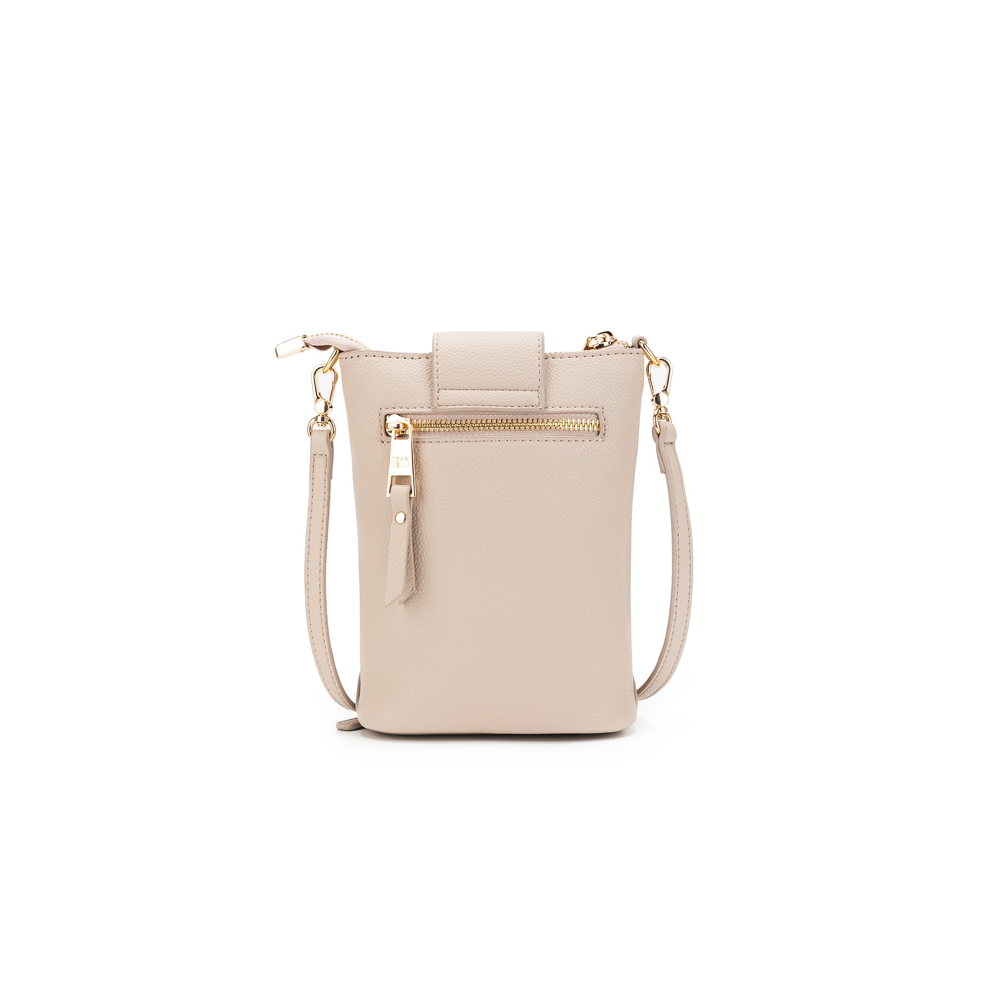 Lainey Oatmeal Phone Crossbody Bag