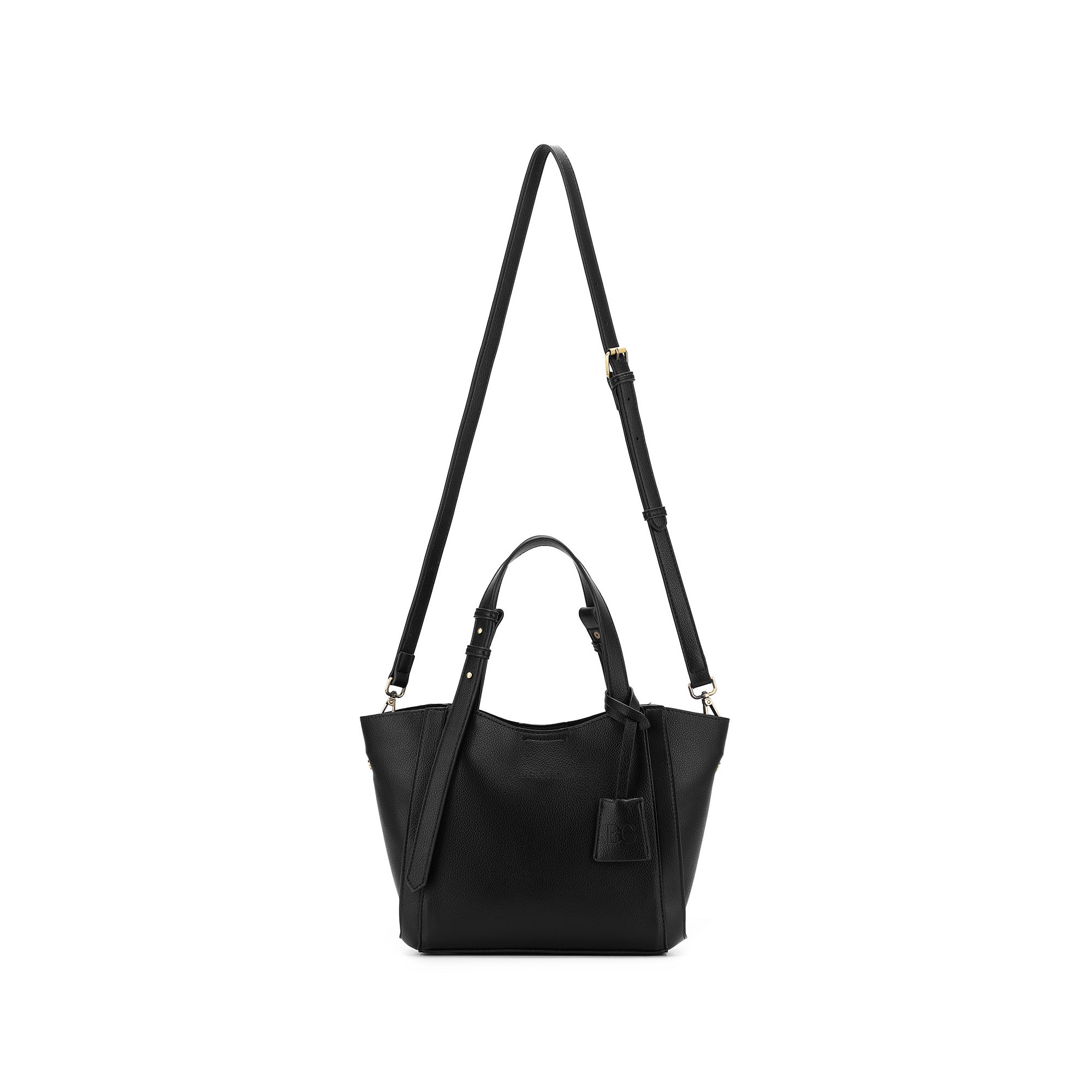 Mini Lauren Black 3 Piece Compartment Handbag