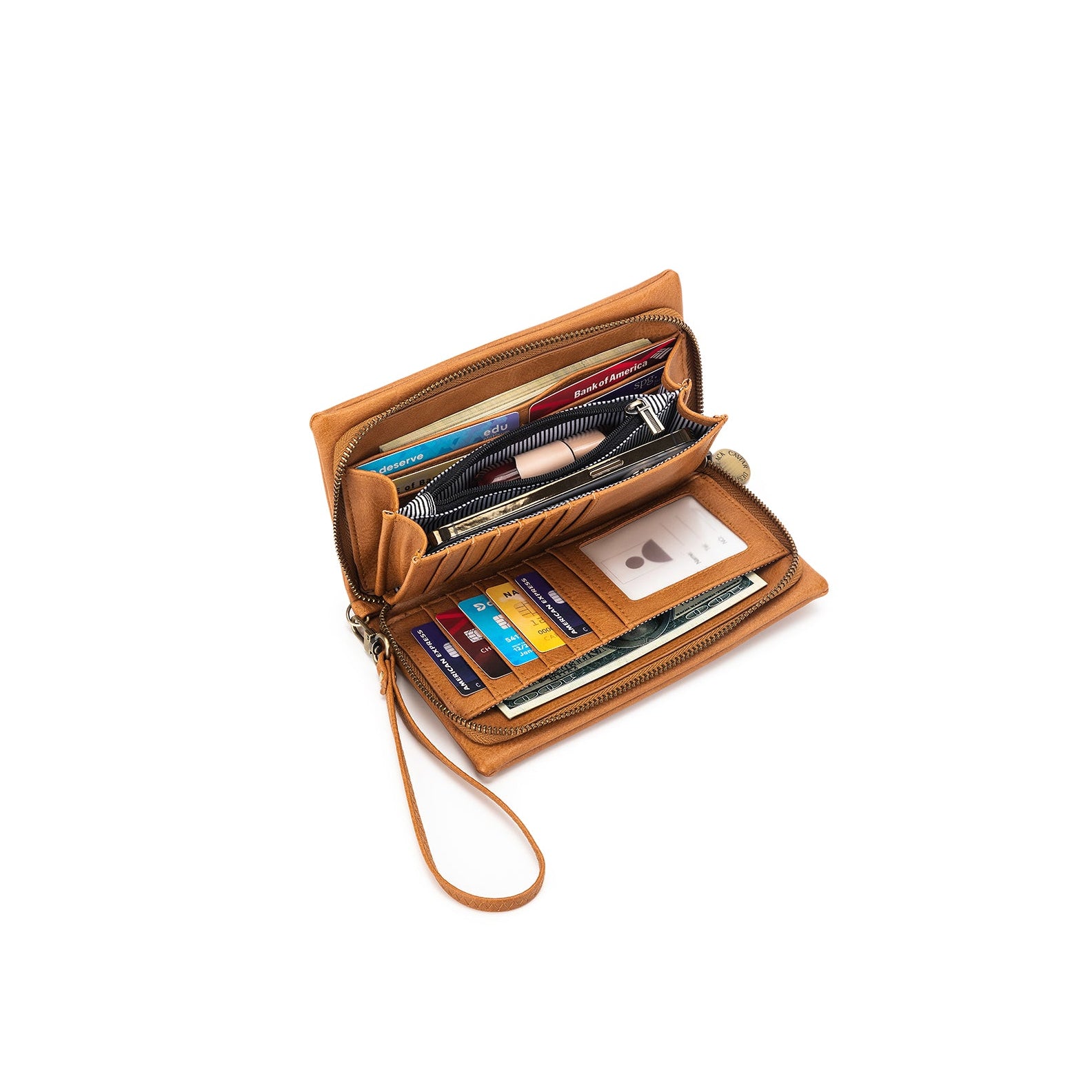 Sky Tan Crossbody Phone Wallet