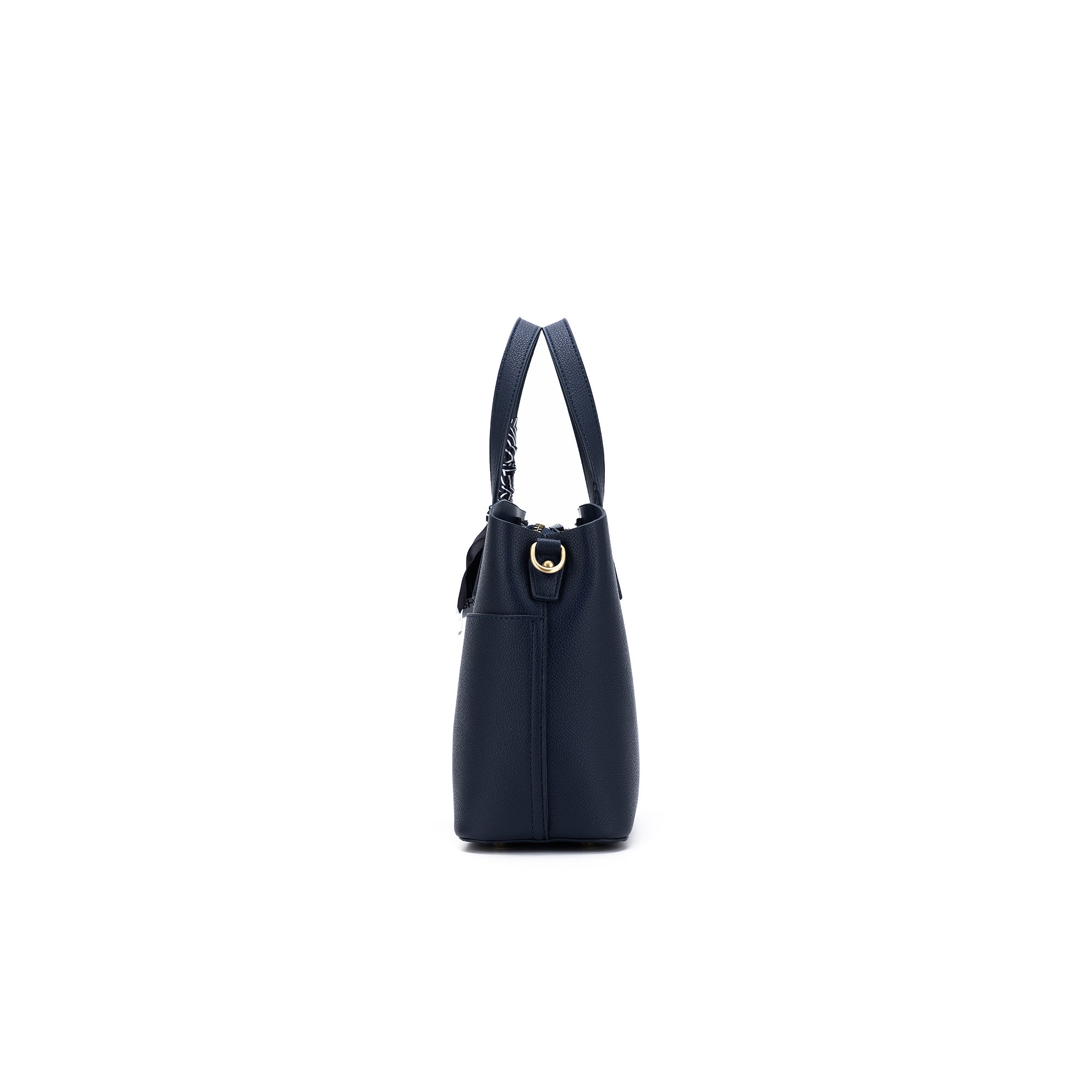 Amelie Deep Navy 2 Piece Top Handle Bag