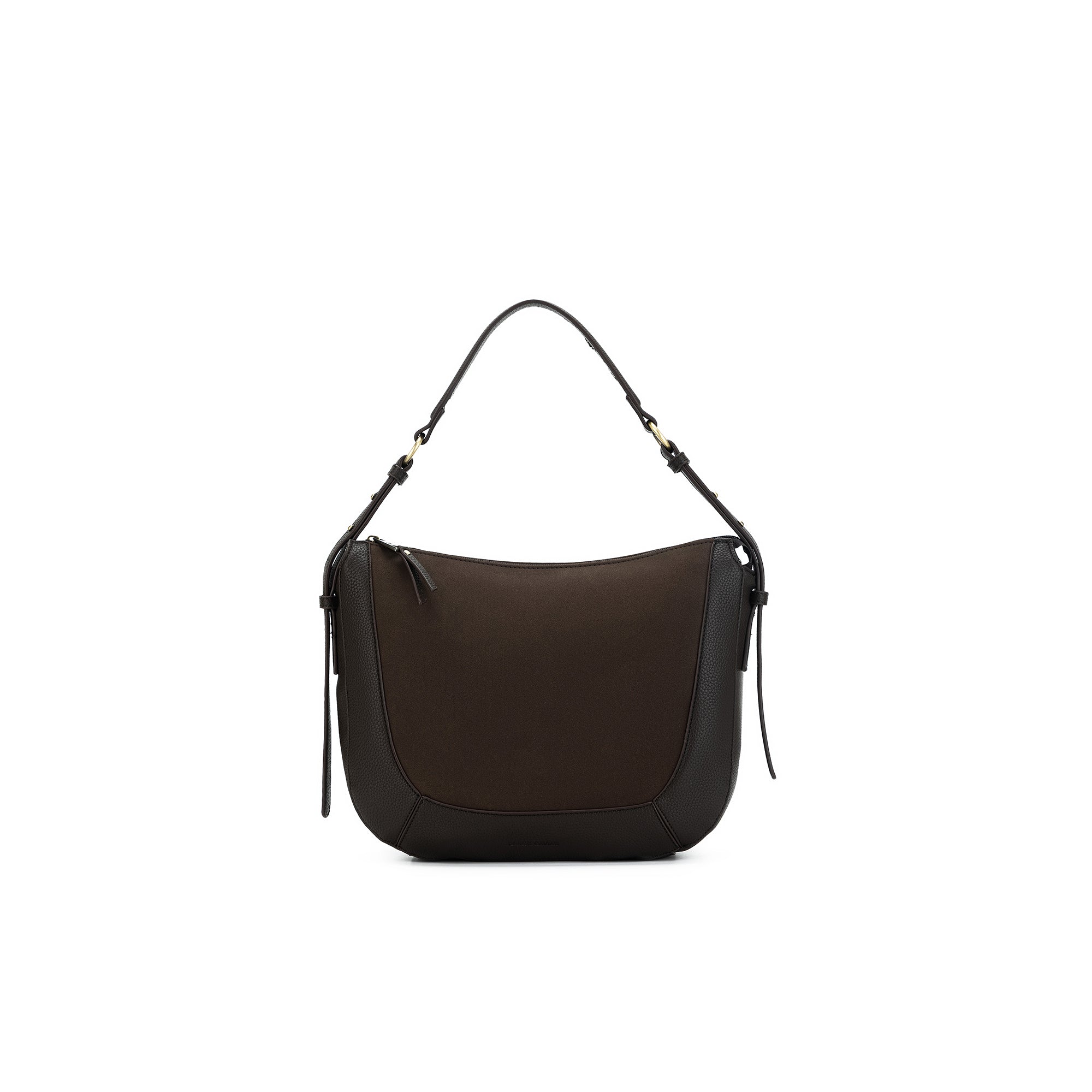 Fleur Coco Suedette Top Handle Handbag