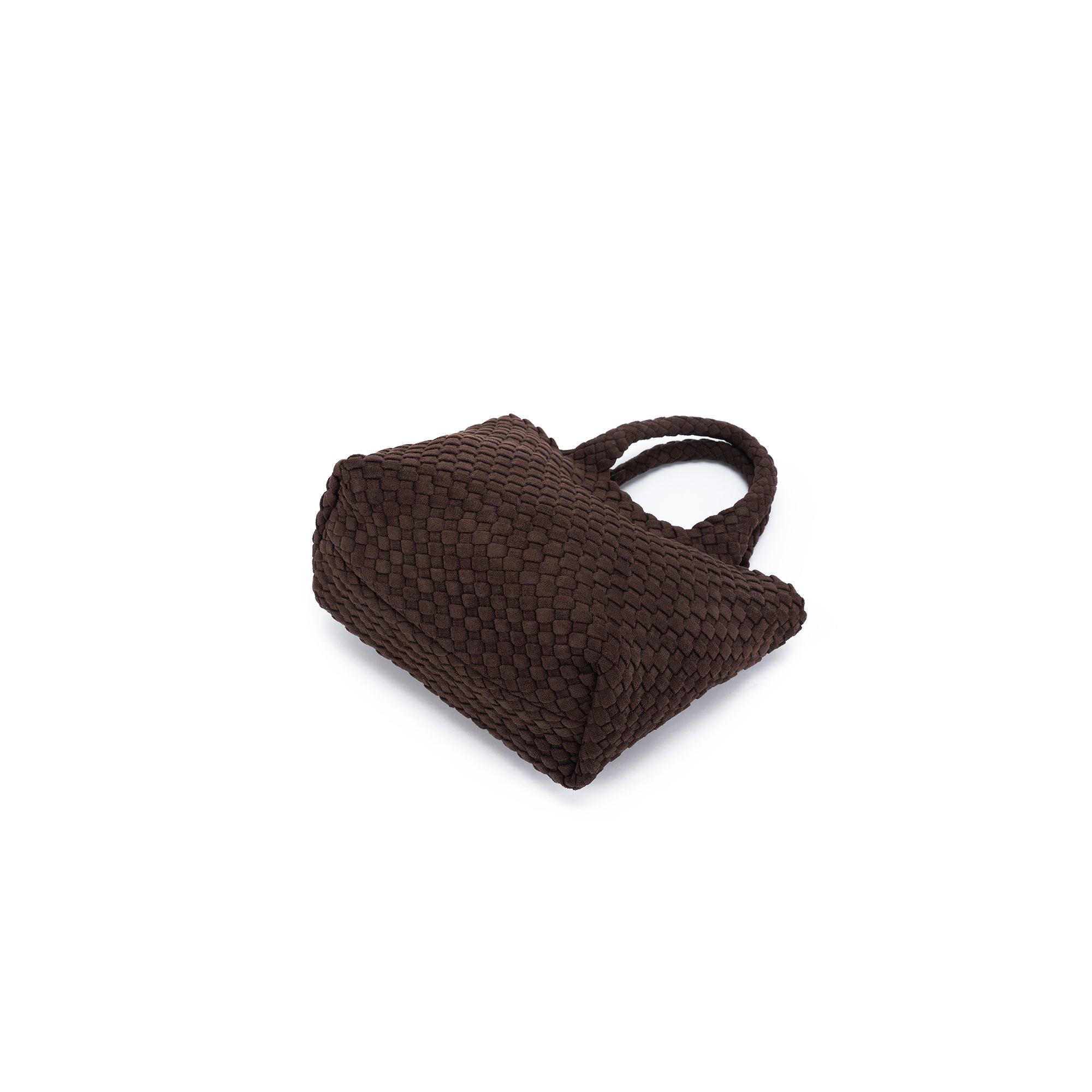 Cherie Chocolate 2 Piece Suede Mini Handbag