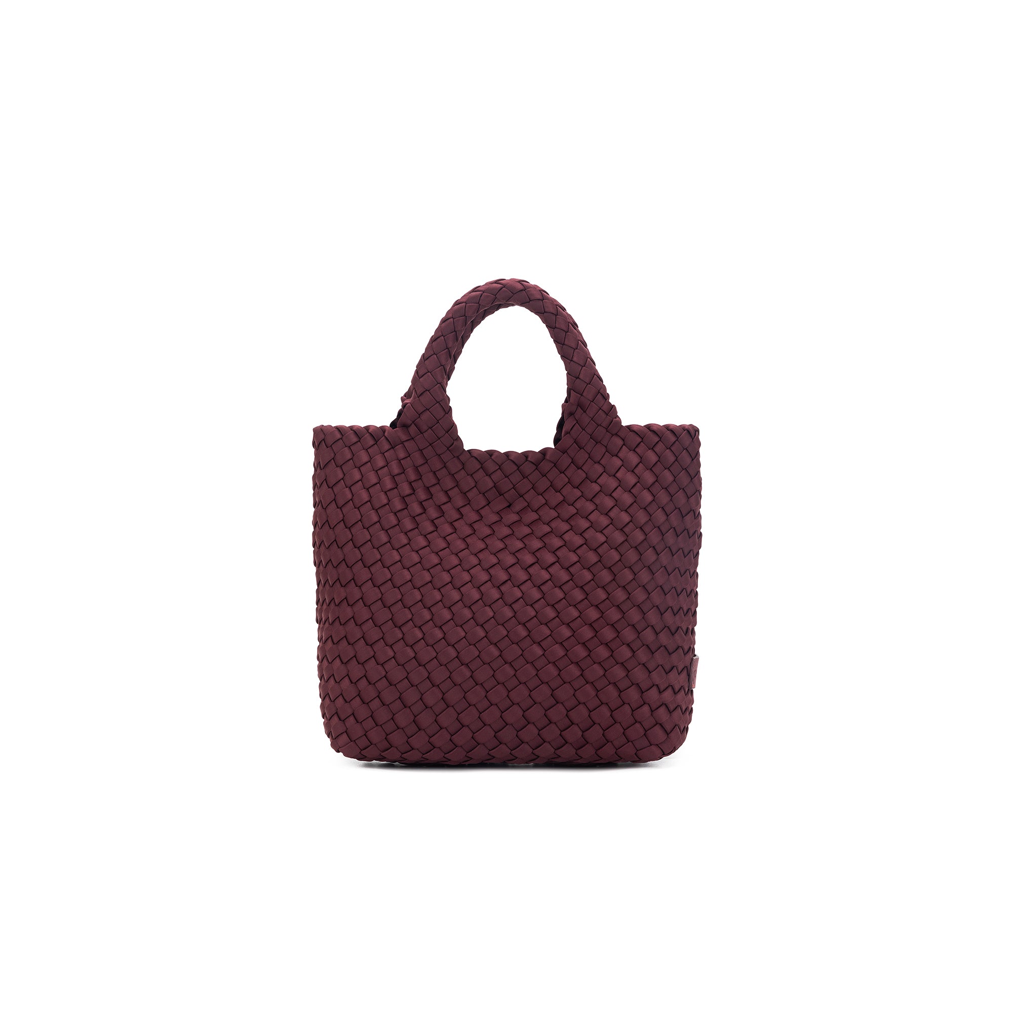 Riviera Burgundy 2 Piece Mini Tote Handbag
