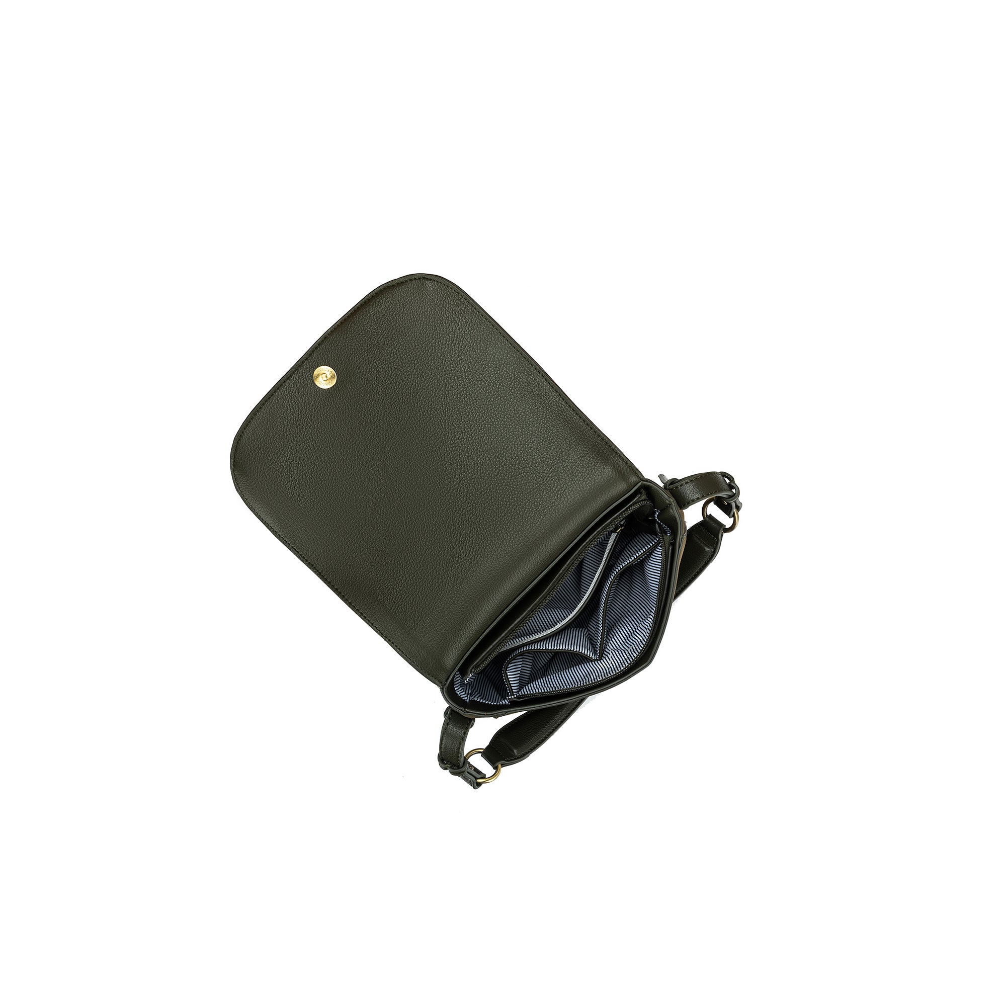 Mirabelle Dark Olive Shoulder Handbag