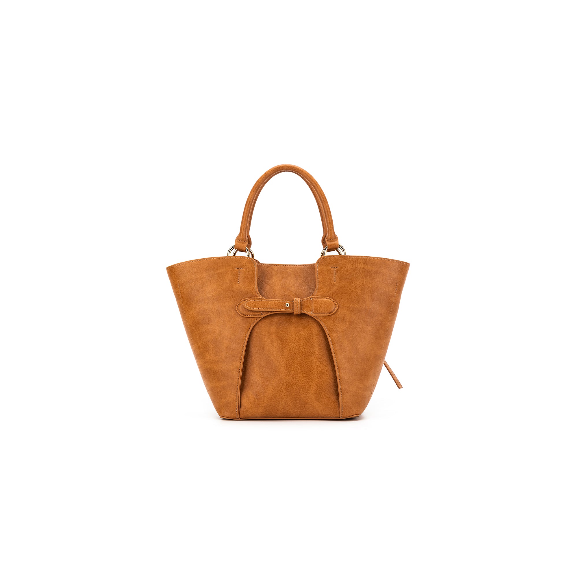 Clementine Tan 2 Piece Handbag Tote
