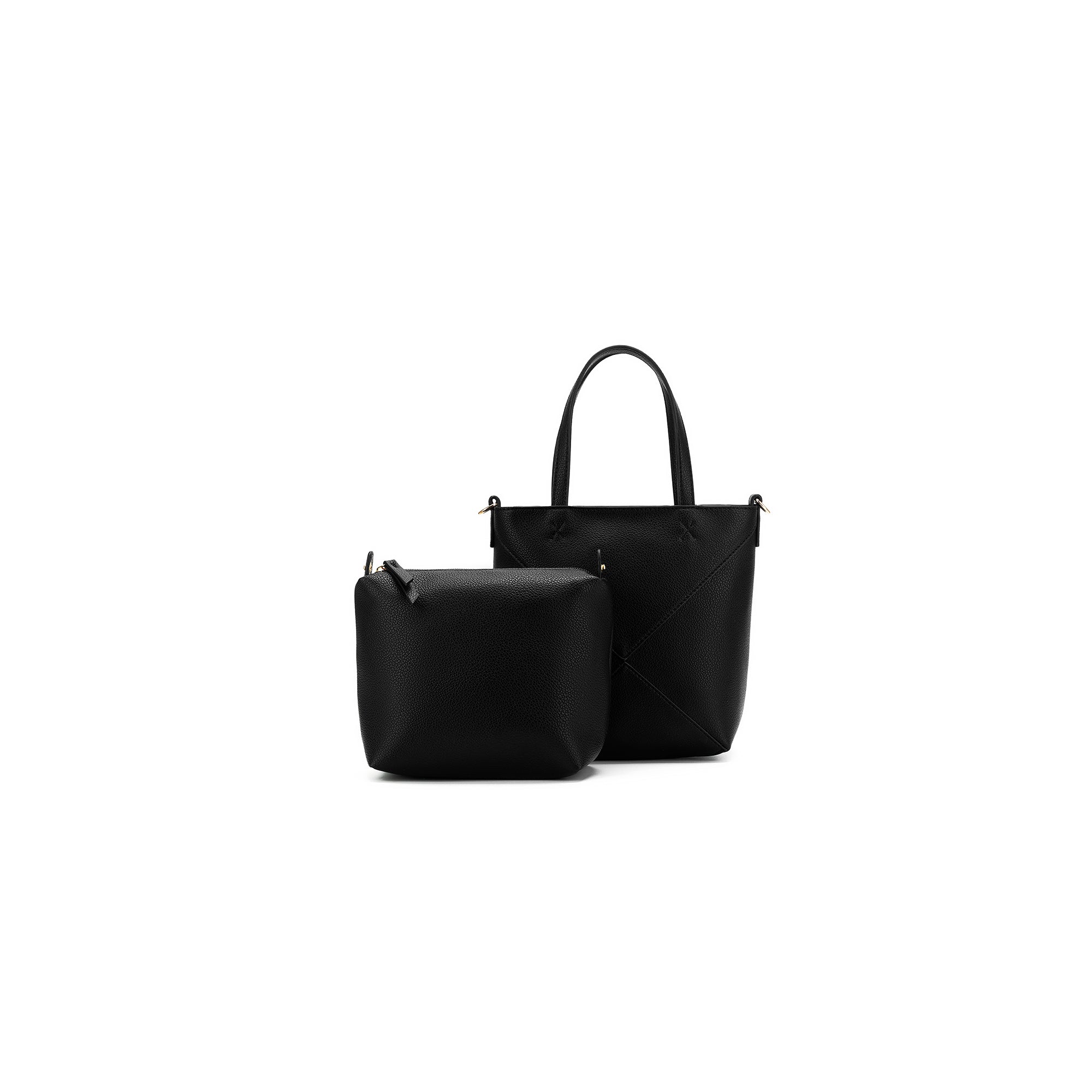 Mini Suki Black 2 Piece Handbag Set