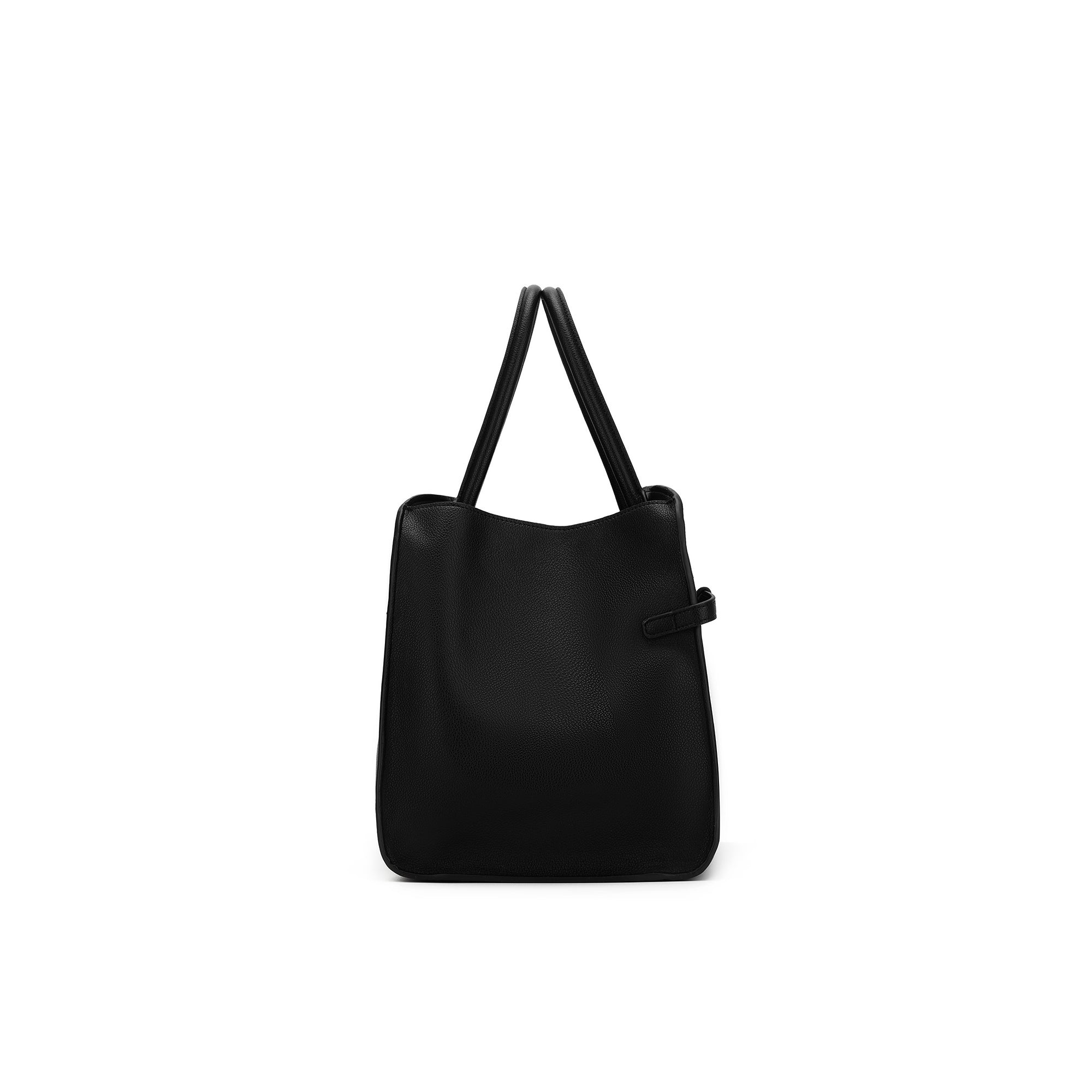 Jodee Black 3 Piece Handbag Tote