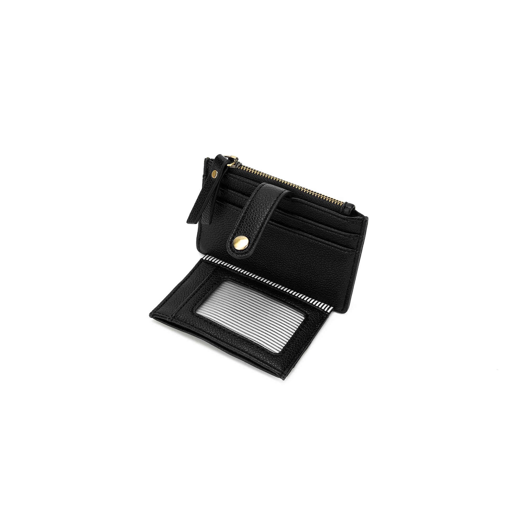 Mabel Black Card Holder/Coin Purse Wallet