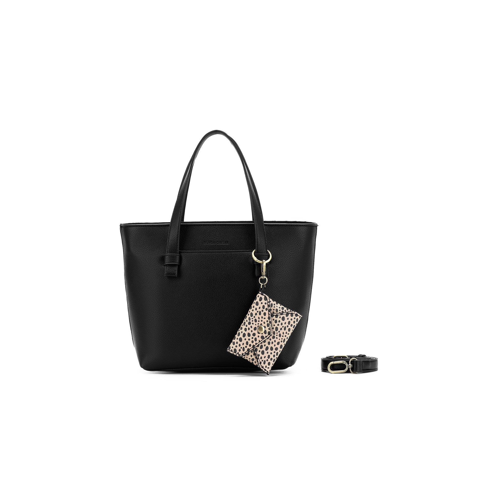 Antoinette Black 3 Piece Handbag Set