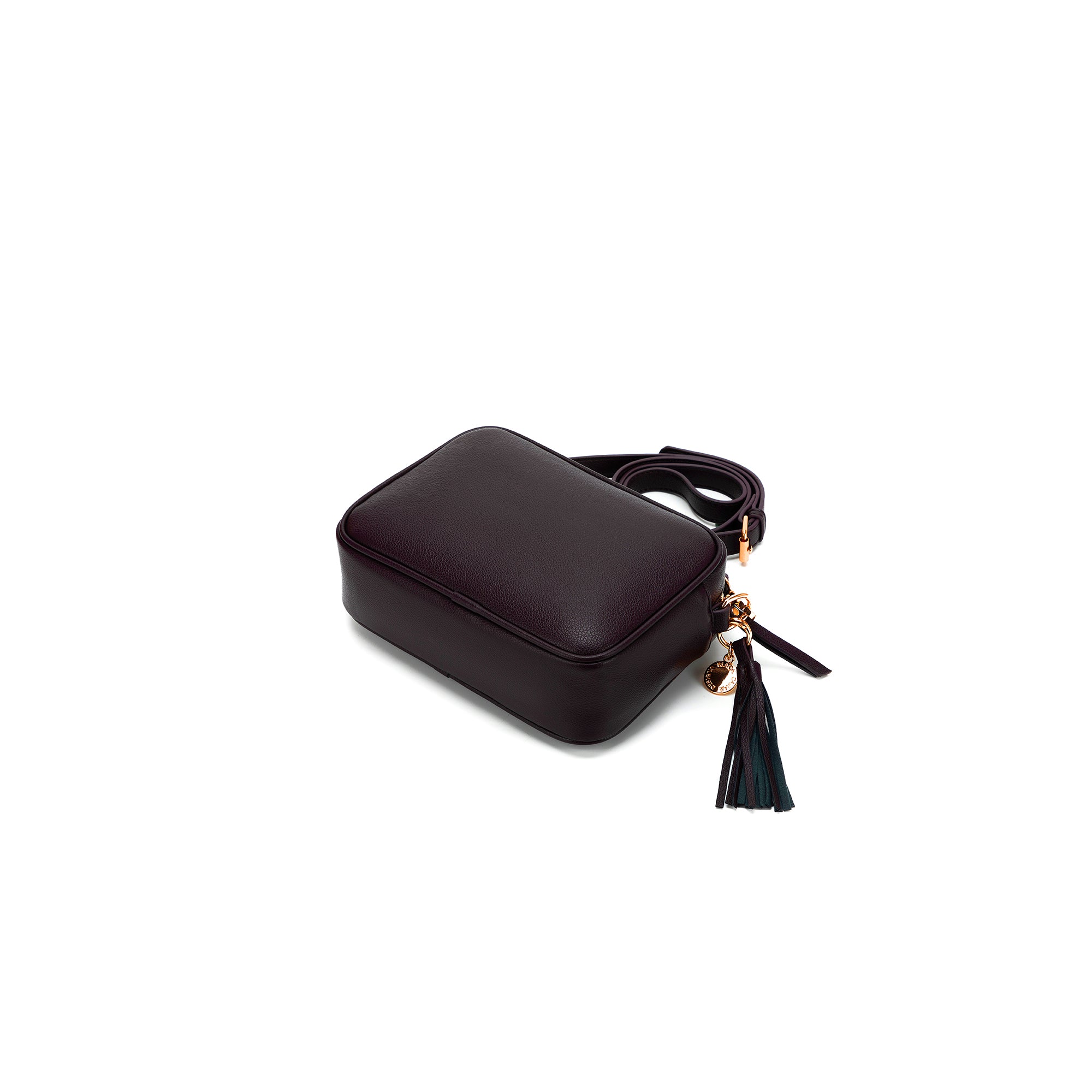 Indie Aubergine Crossbody Bag