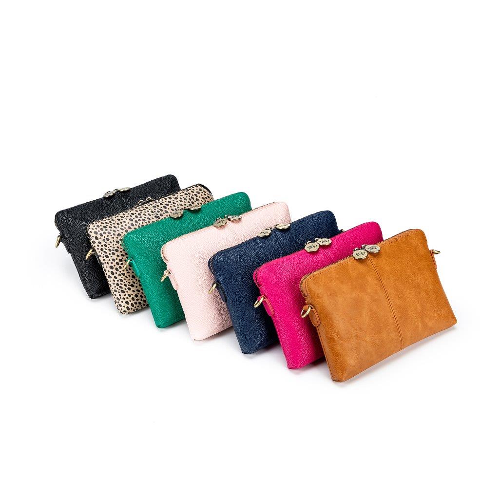 Kiara Pebbled PU Crossbody/Clutch