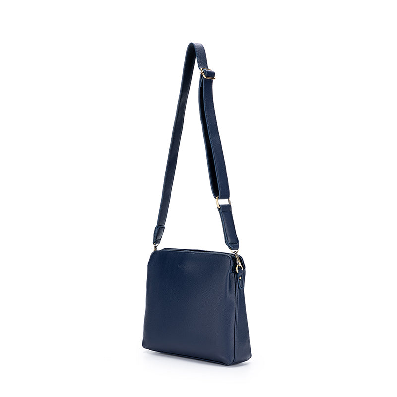 Paige Deep Navy Crossbody Bag