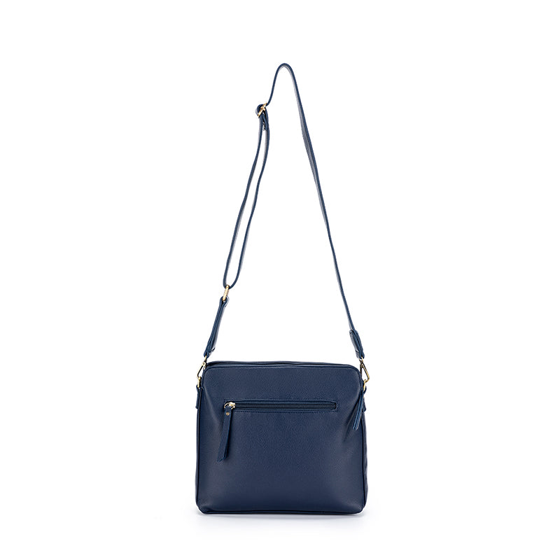 Paige Deep Navy Crossbody Bag