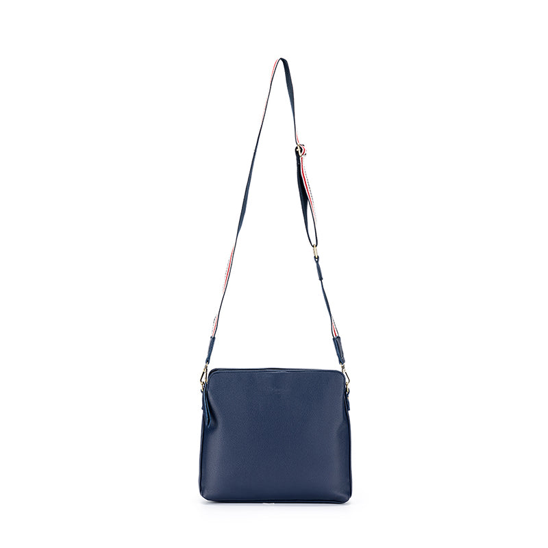 Paige Deep Navy Crossbody Bag