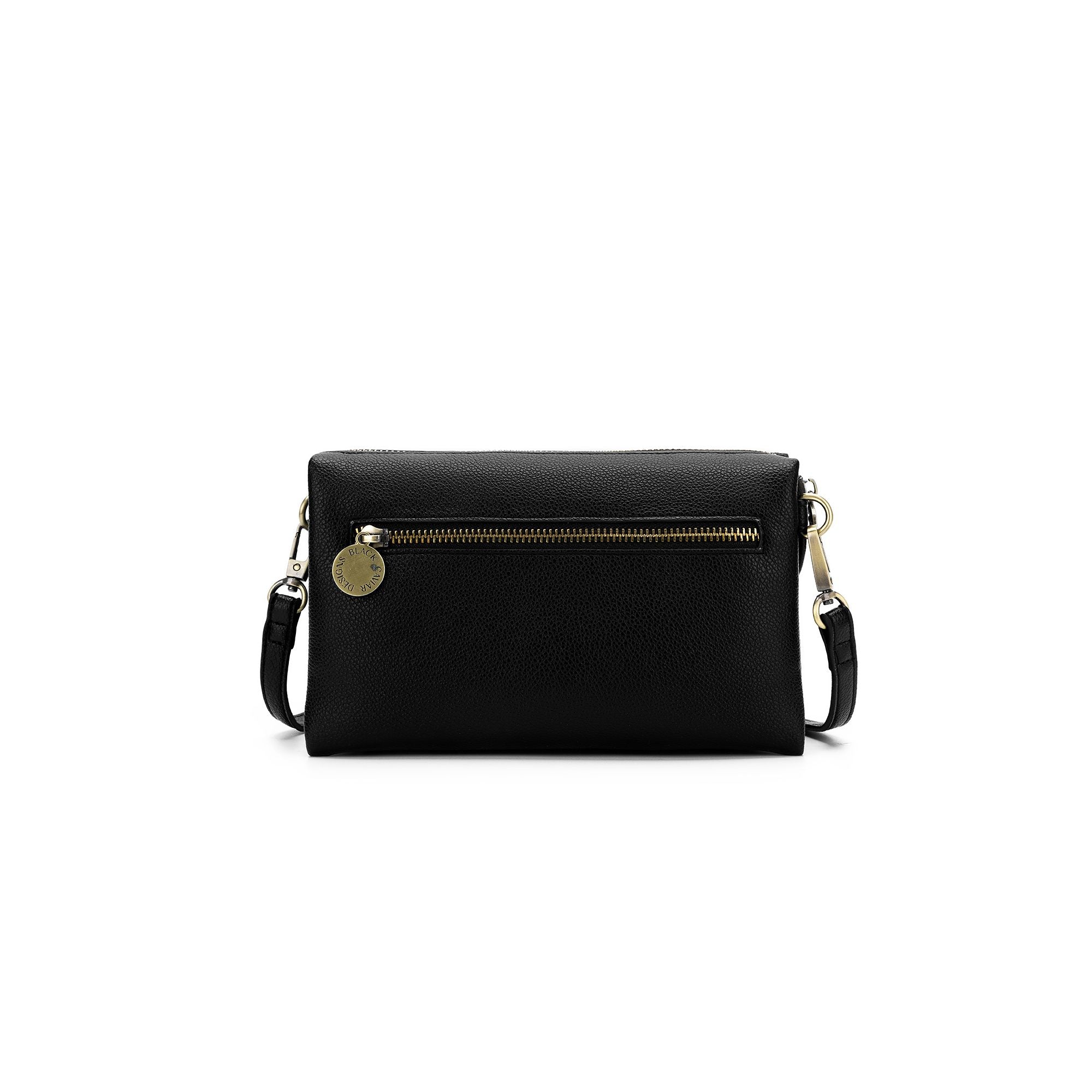 Stella Black Crossbody Bag