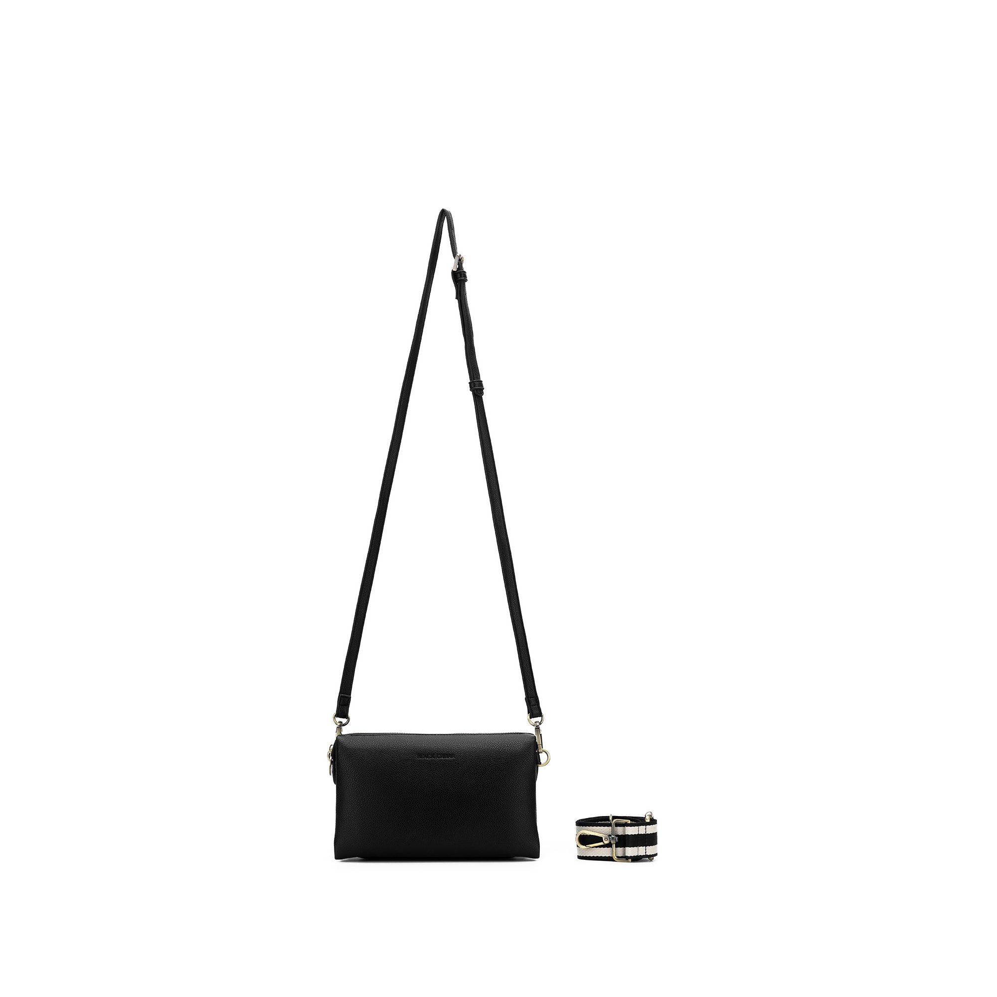 Stella Black Crossbody Bag