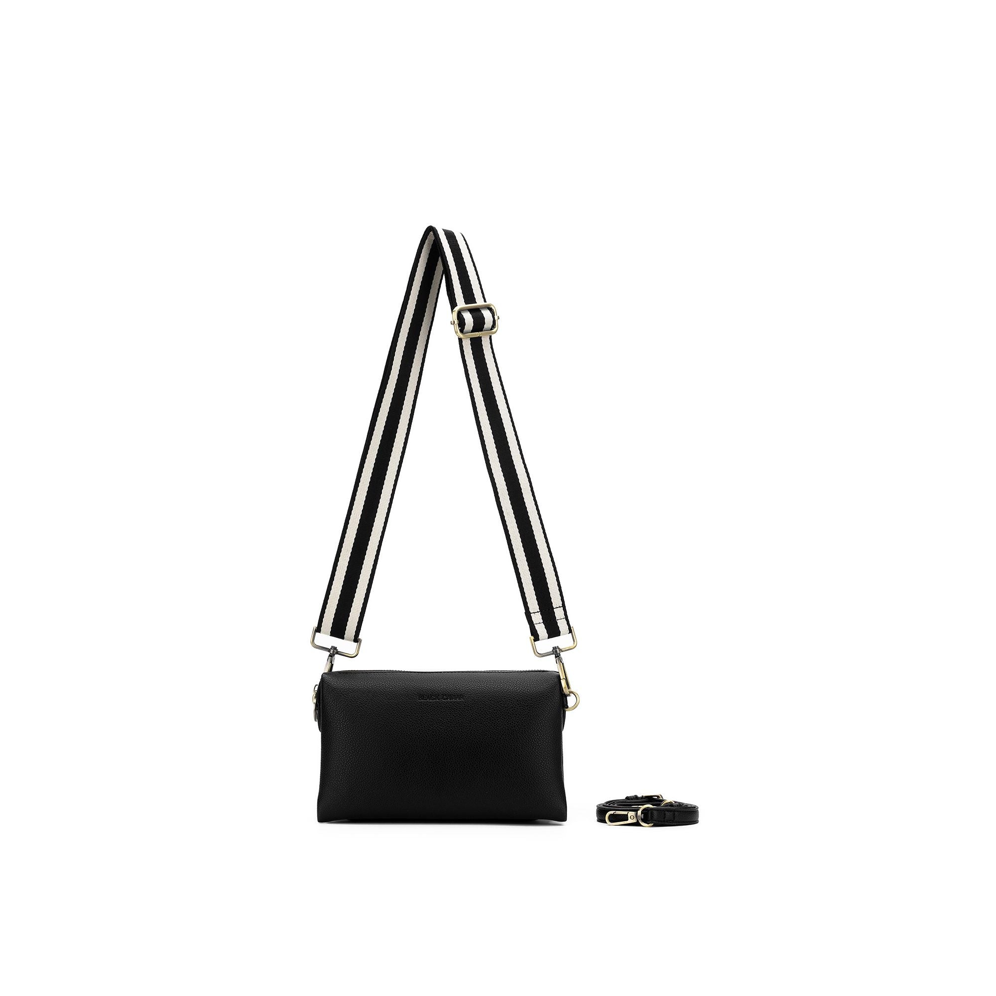 Stella Black Crossbody Bag