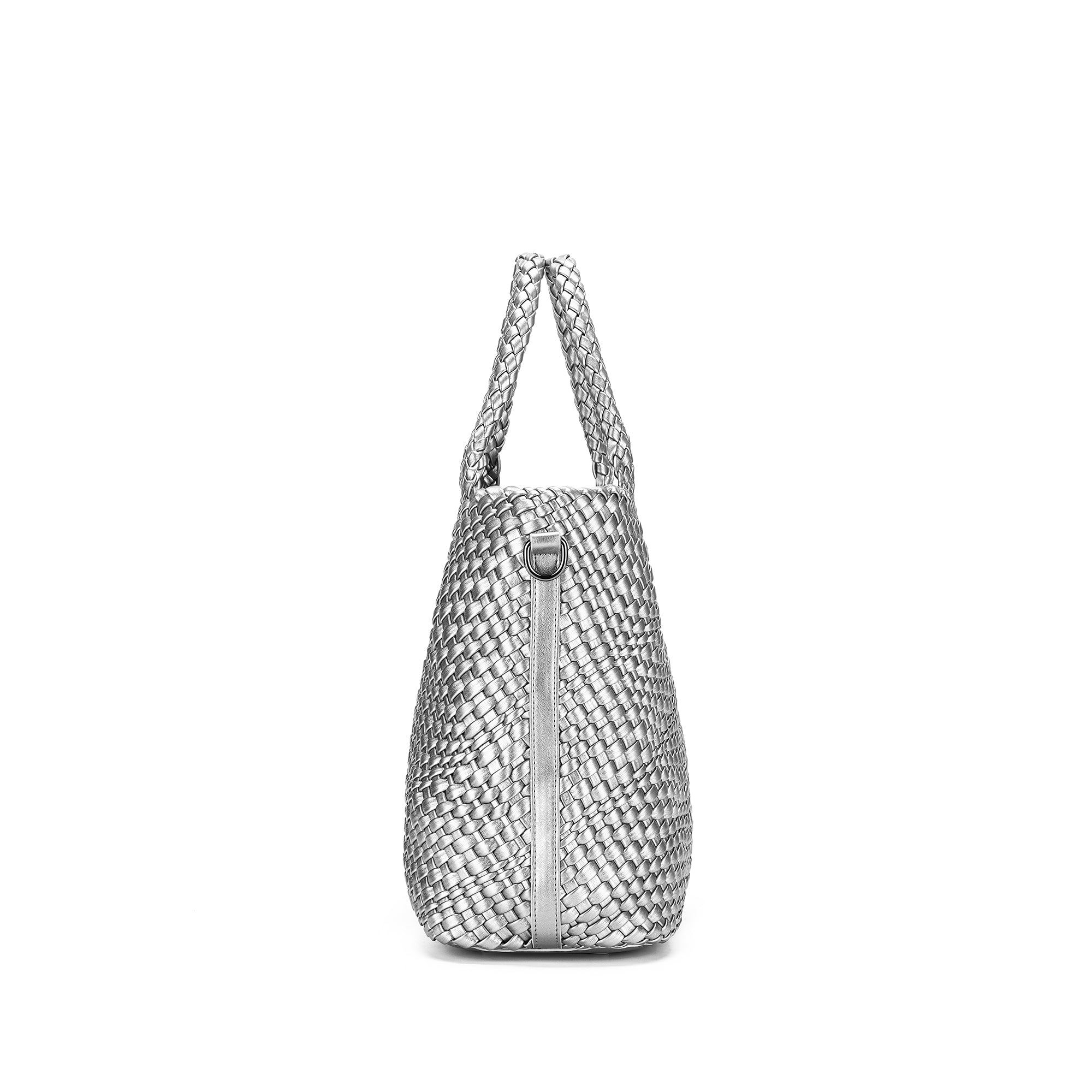 Amali Pewter 2 Piece Handbag Set