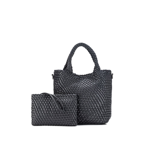 Chicago Black 3 Piece Handbag Set