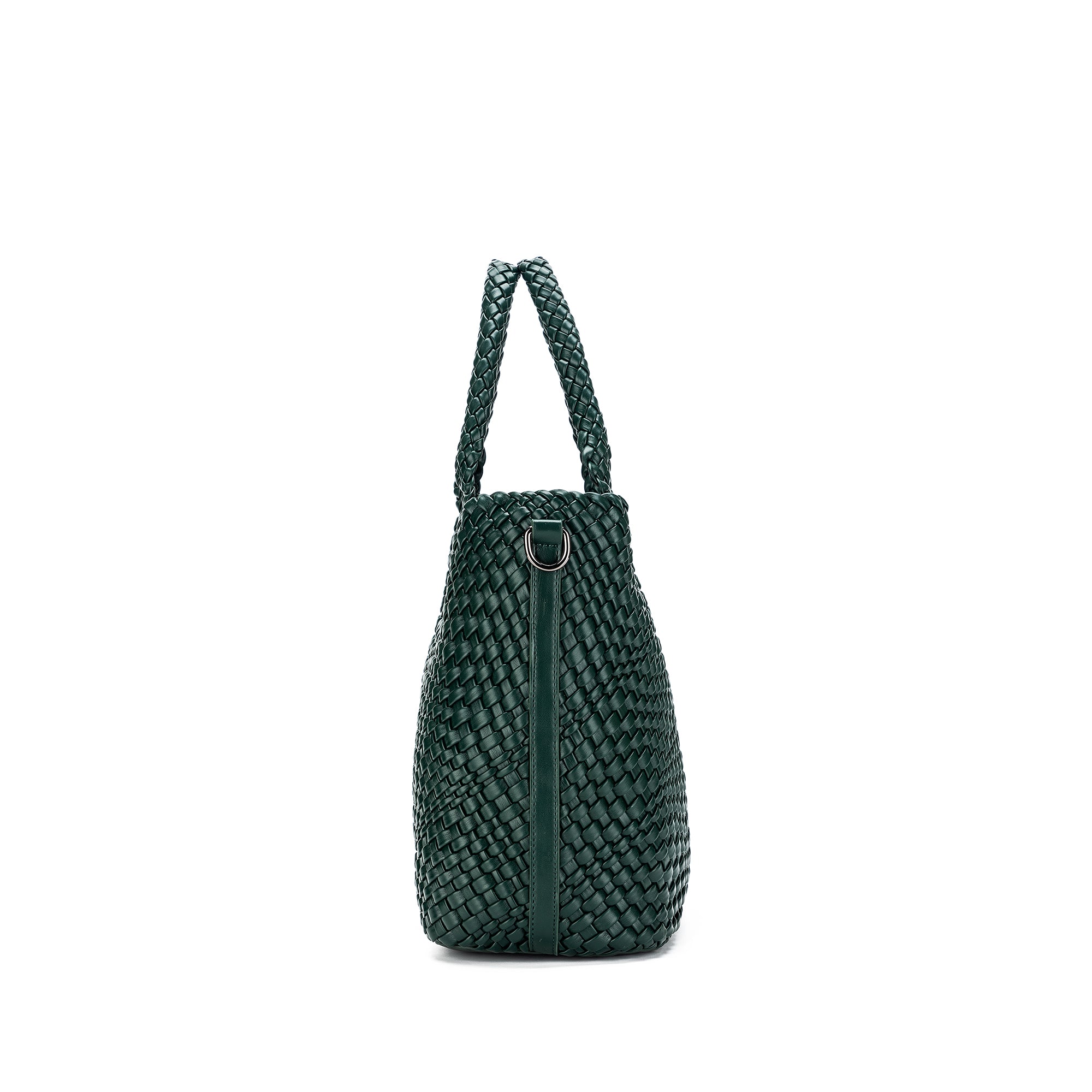 Amali Deep Green 2 Piece Handbag set