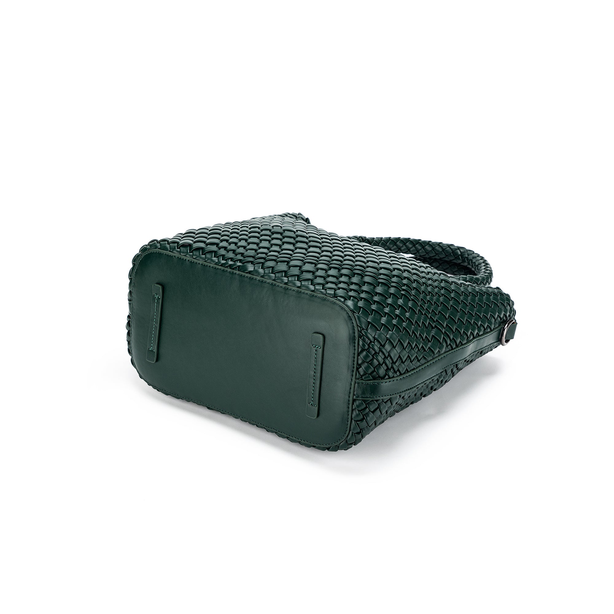 Amali Deep Green 2 Piece Handbag set