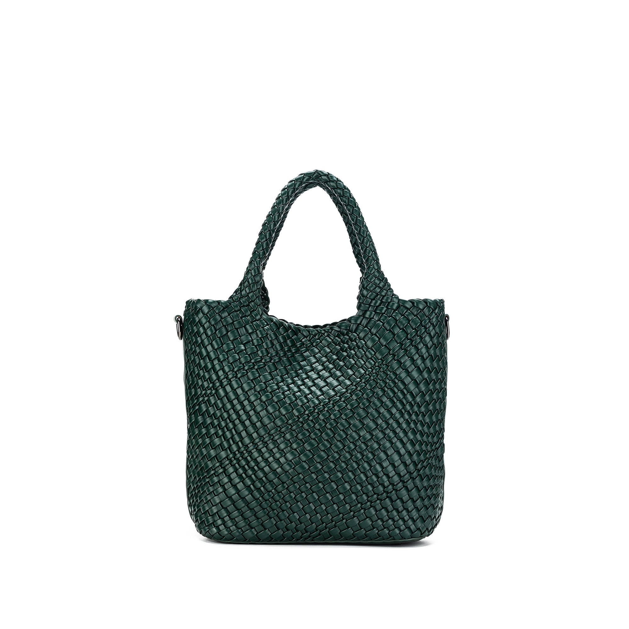 Amali Deep Green 2 Piece Handbag set