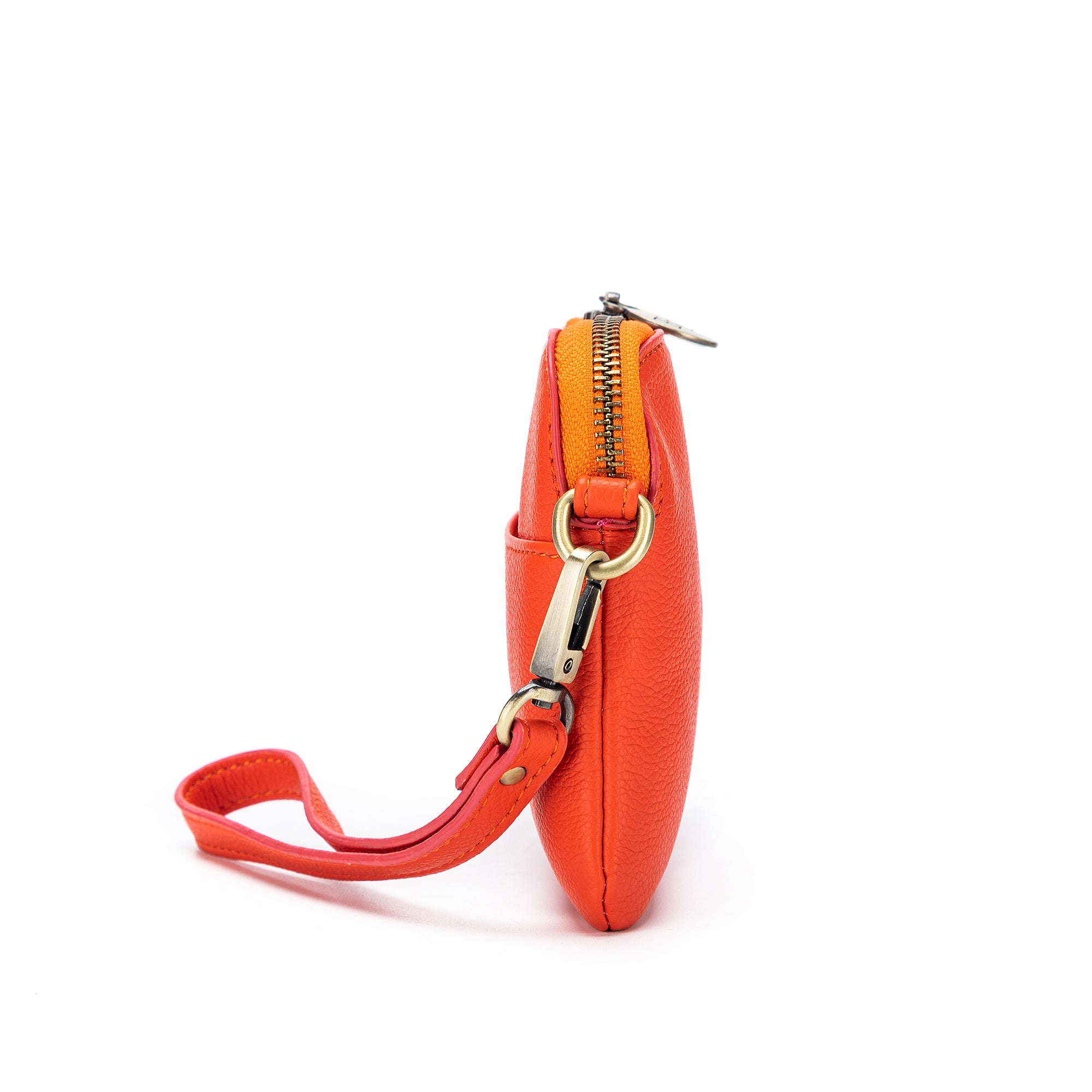 Harper Orange Mini Crossbody