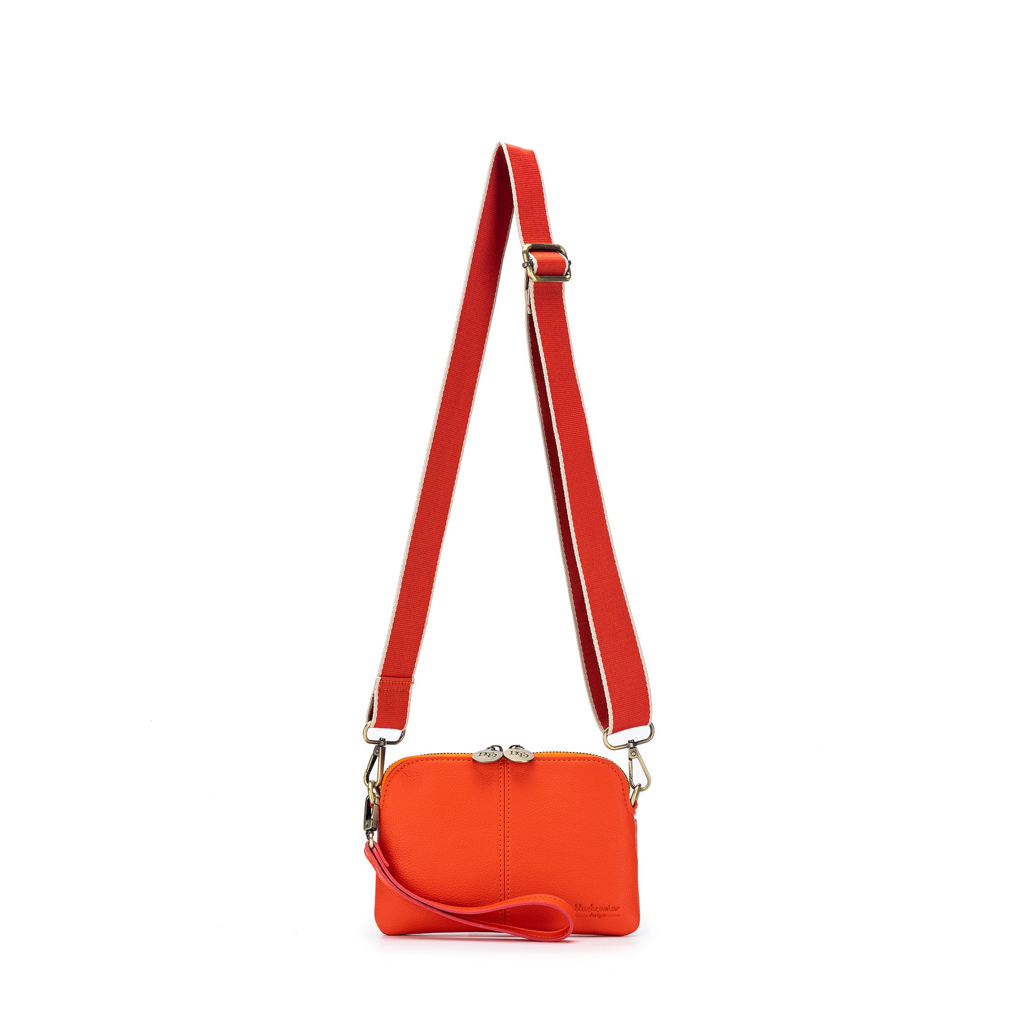 Harper Orange Mini Crossbody