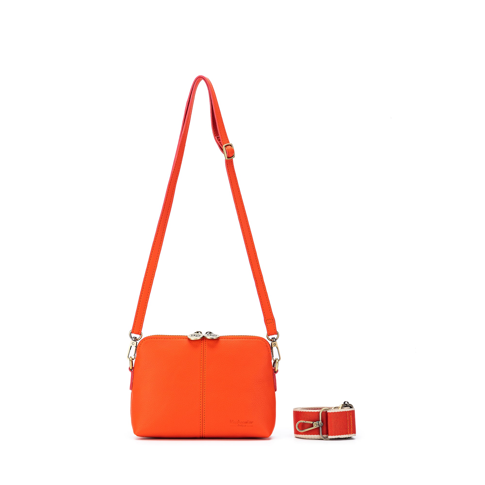 Harlow Orange Small Crossbody